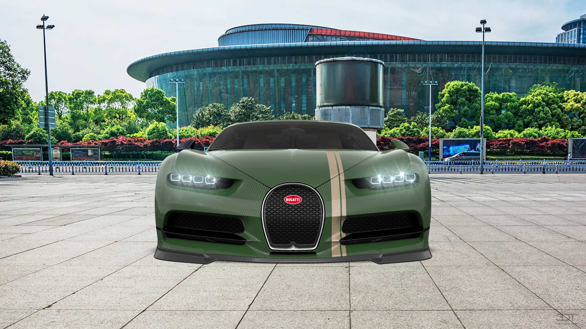 Bugatti Chiron 2 Door Coupe 2016