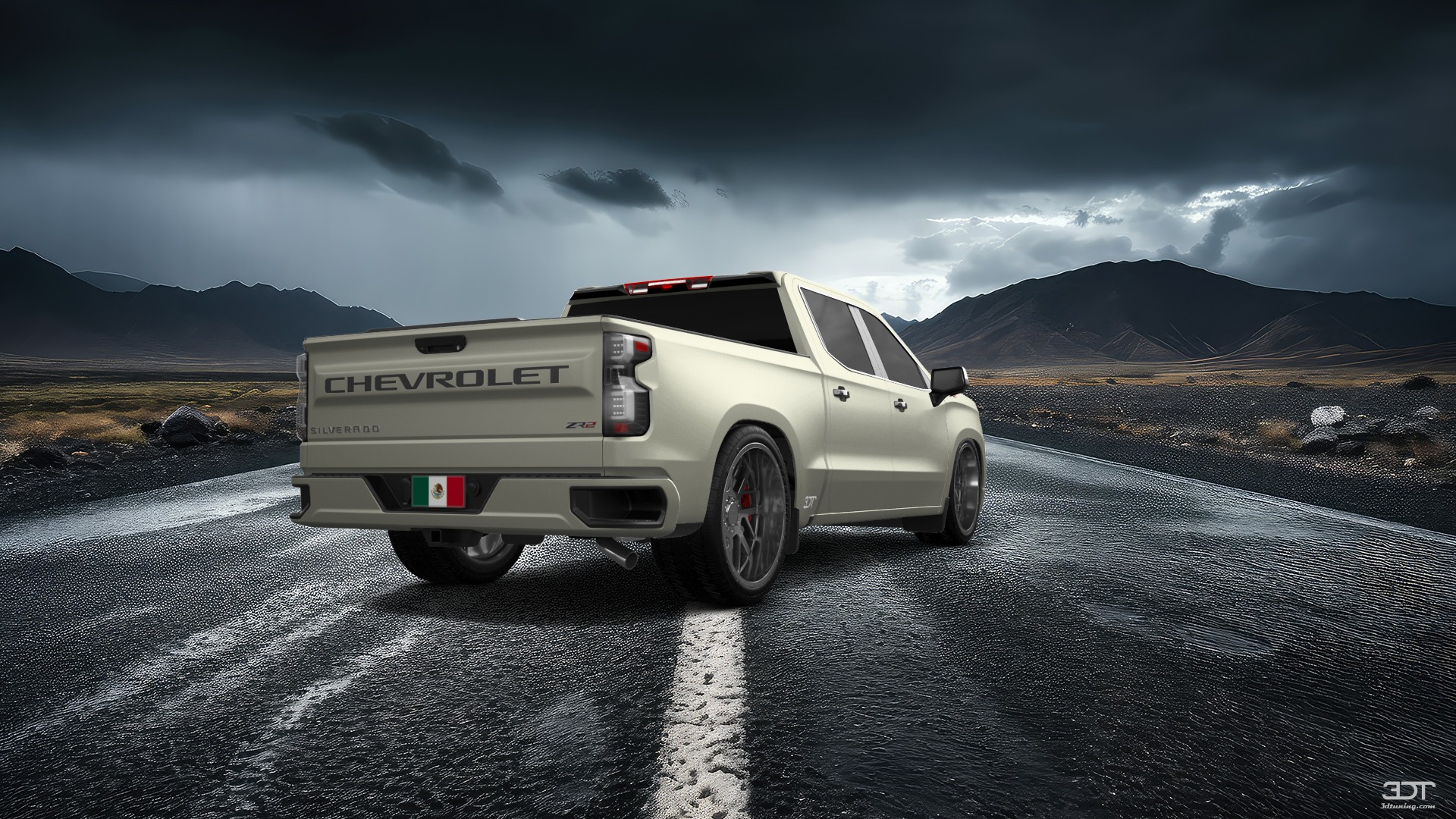 Chevrolet Silverado 1500 Crew Cab 5.8 ft box 4 Door pickup truck 2023 tuning