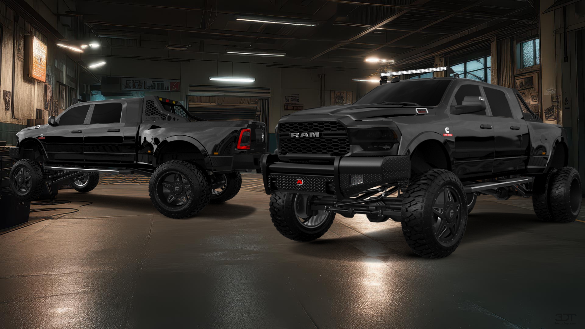 Dodge Ram 3500 4 Door pickup truck 2020 tuning