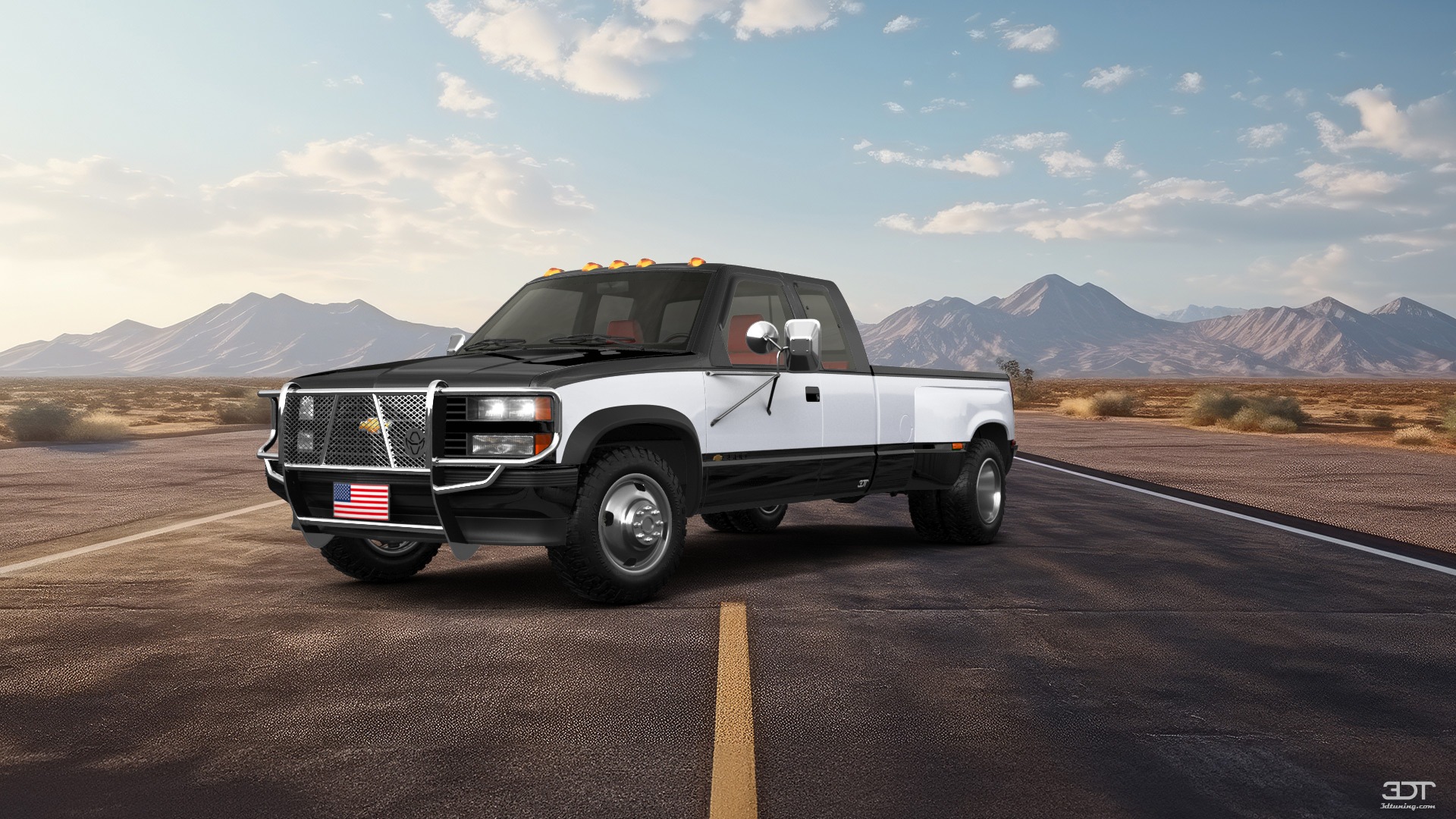 Chevrolet K3500 Extended Cab Pickup Truck 1988