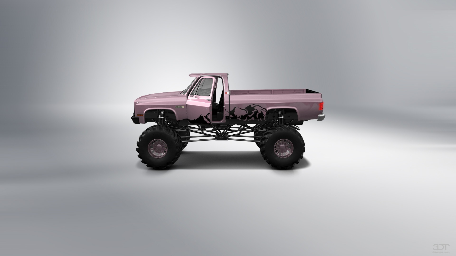 Tuning GMC Sierra 1500 2 Door pickup truck 1985