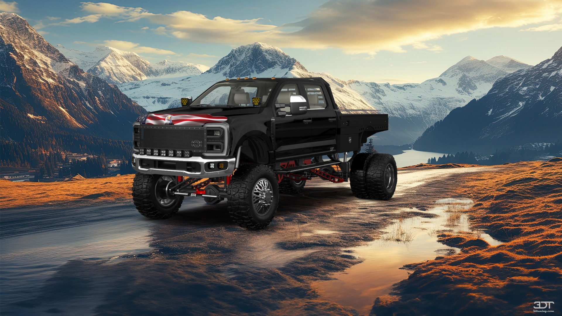 Ford F-350 DRW Crew Cab 4 Door pickup truck 2023 tuning