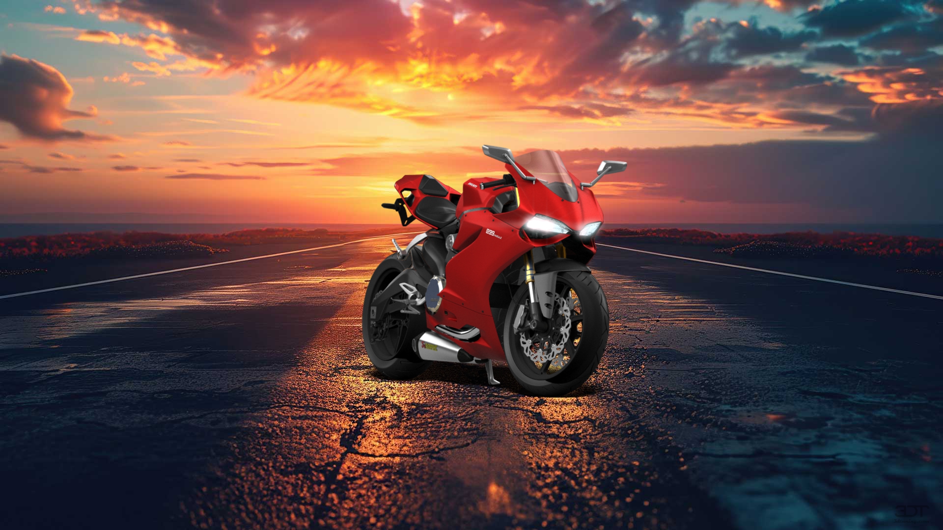 Ducati 899 Panigale Sport Bike 2015