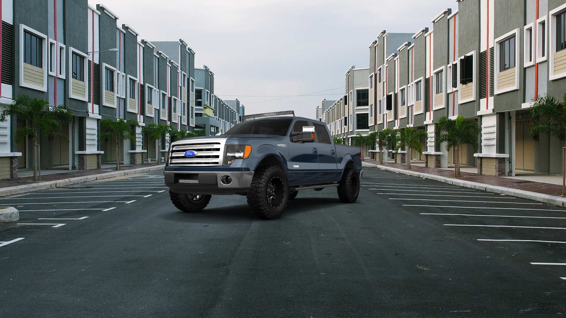 Ford F-150 Crew Cab 4 Door pickup truck 2013