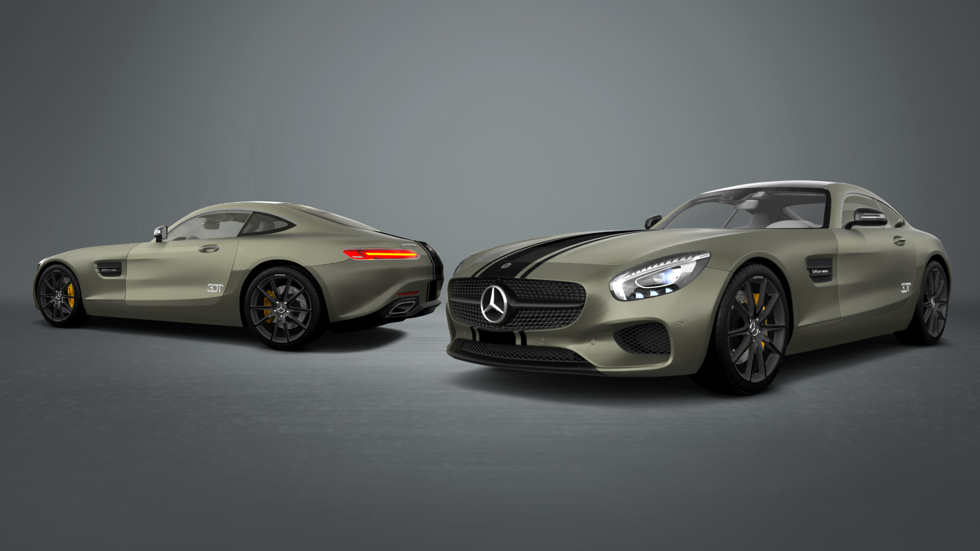 Mercedes AMG GT 2 door fastback coupe 2015 tuning