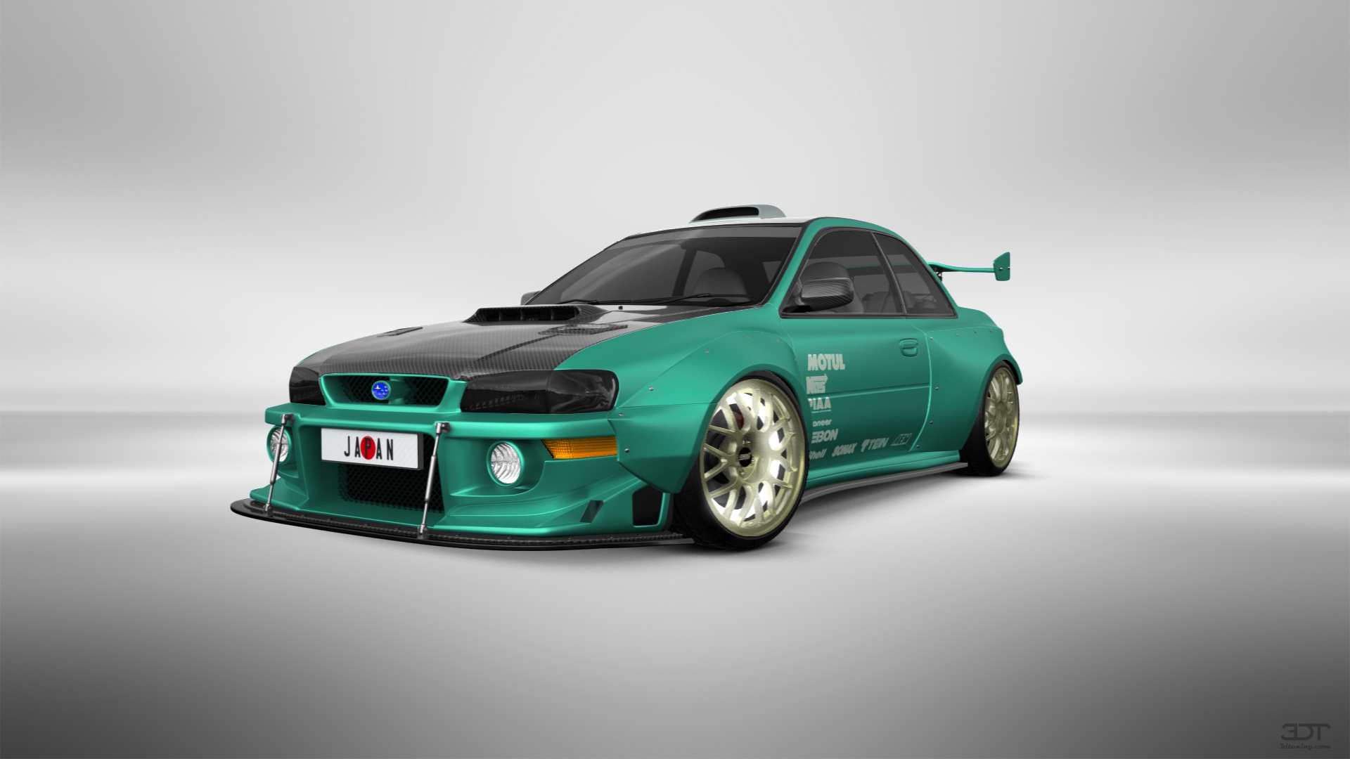Subaru Impreza WRX STI 22B 2 Door Coupe 2000 tuning
