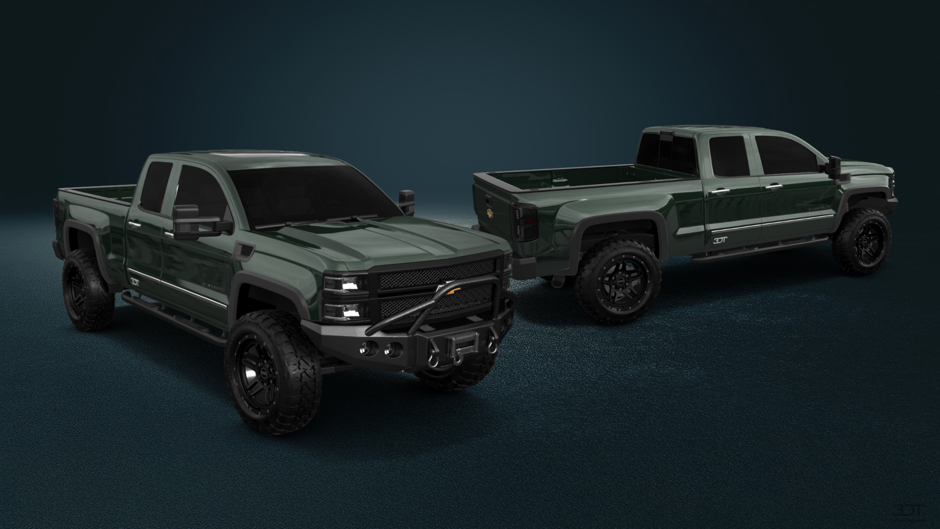 Chevrolet Silverado 1500 6.5 ft box 4 Door pickup truck 2014
