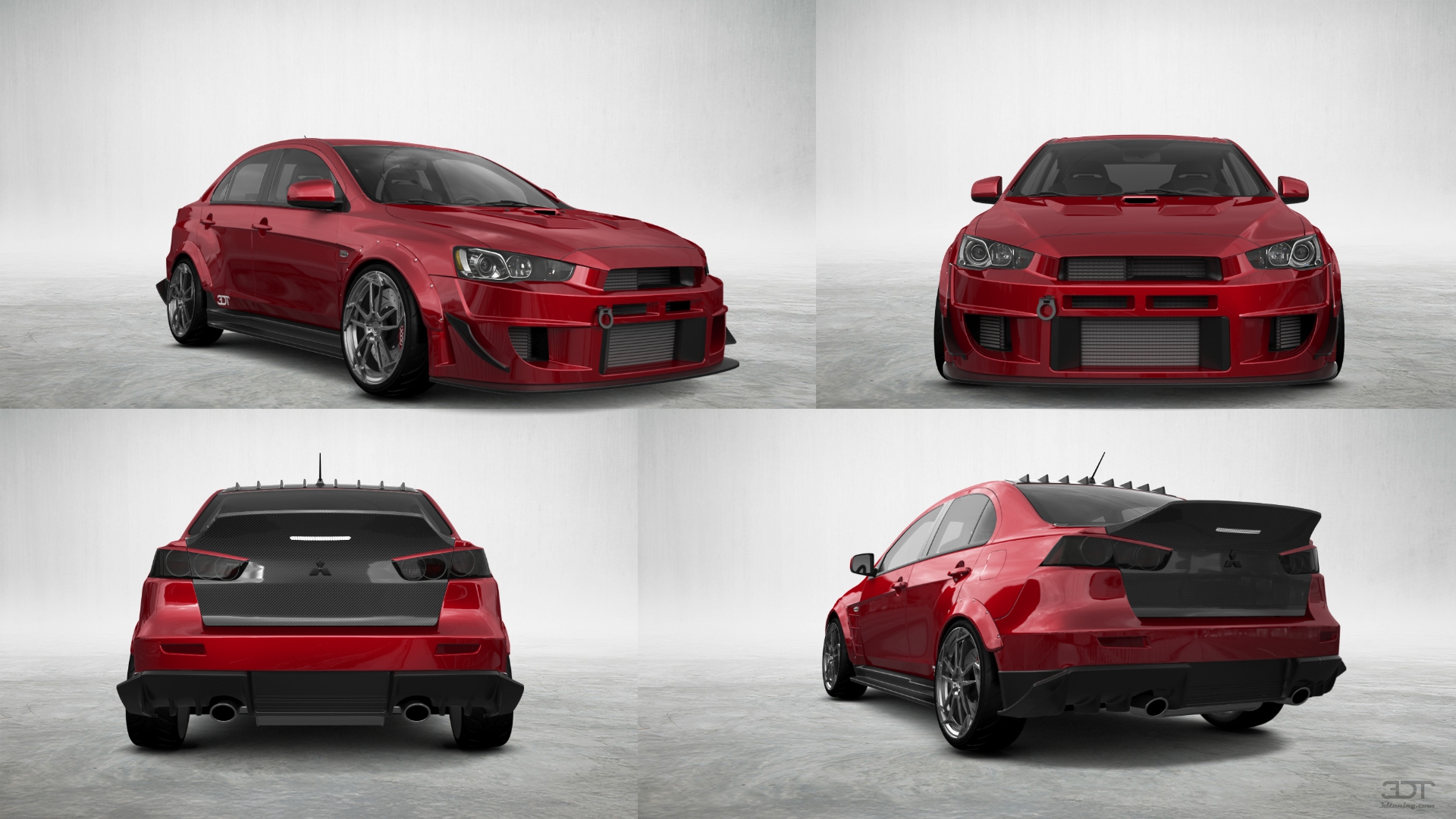 Mitsubishi Lancer Evolution X Sedan 2008
