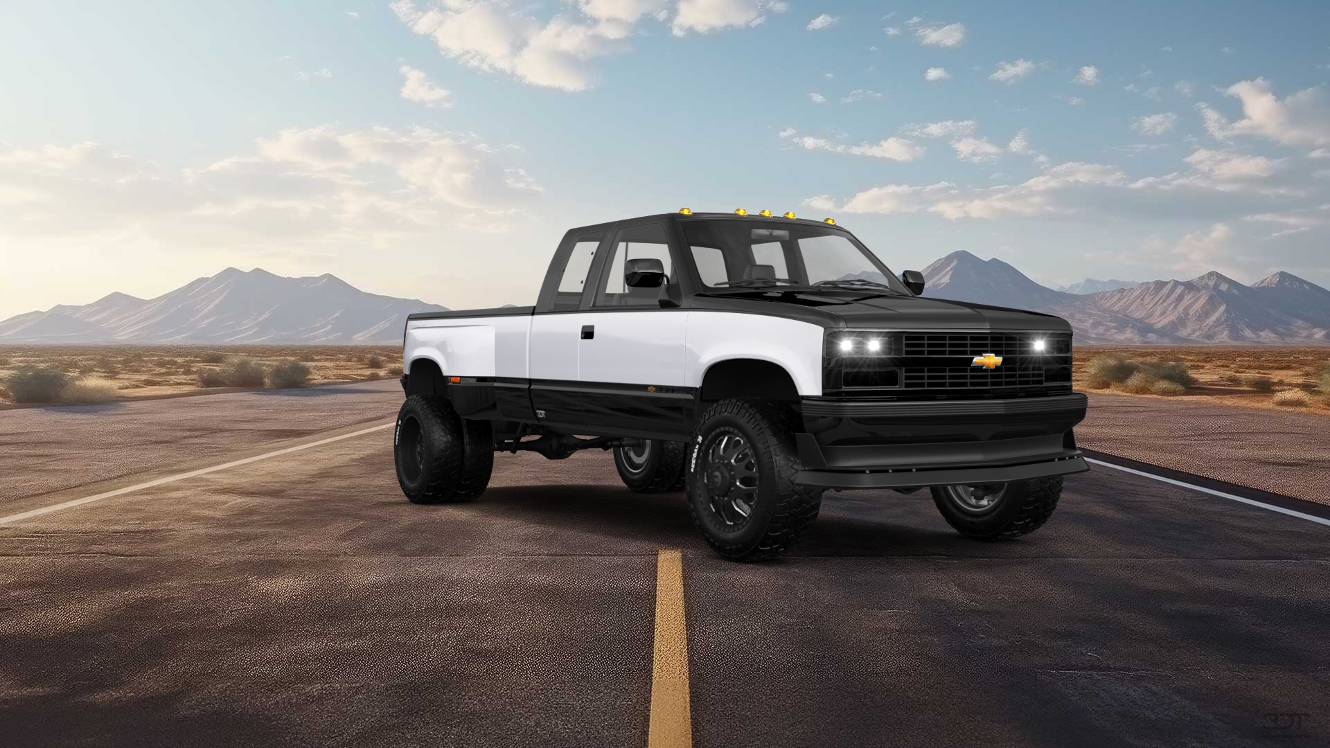 Chevrolet K3500 Extended Cab Pickup Truck 1988 tuning