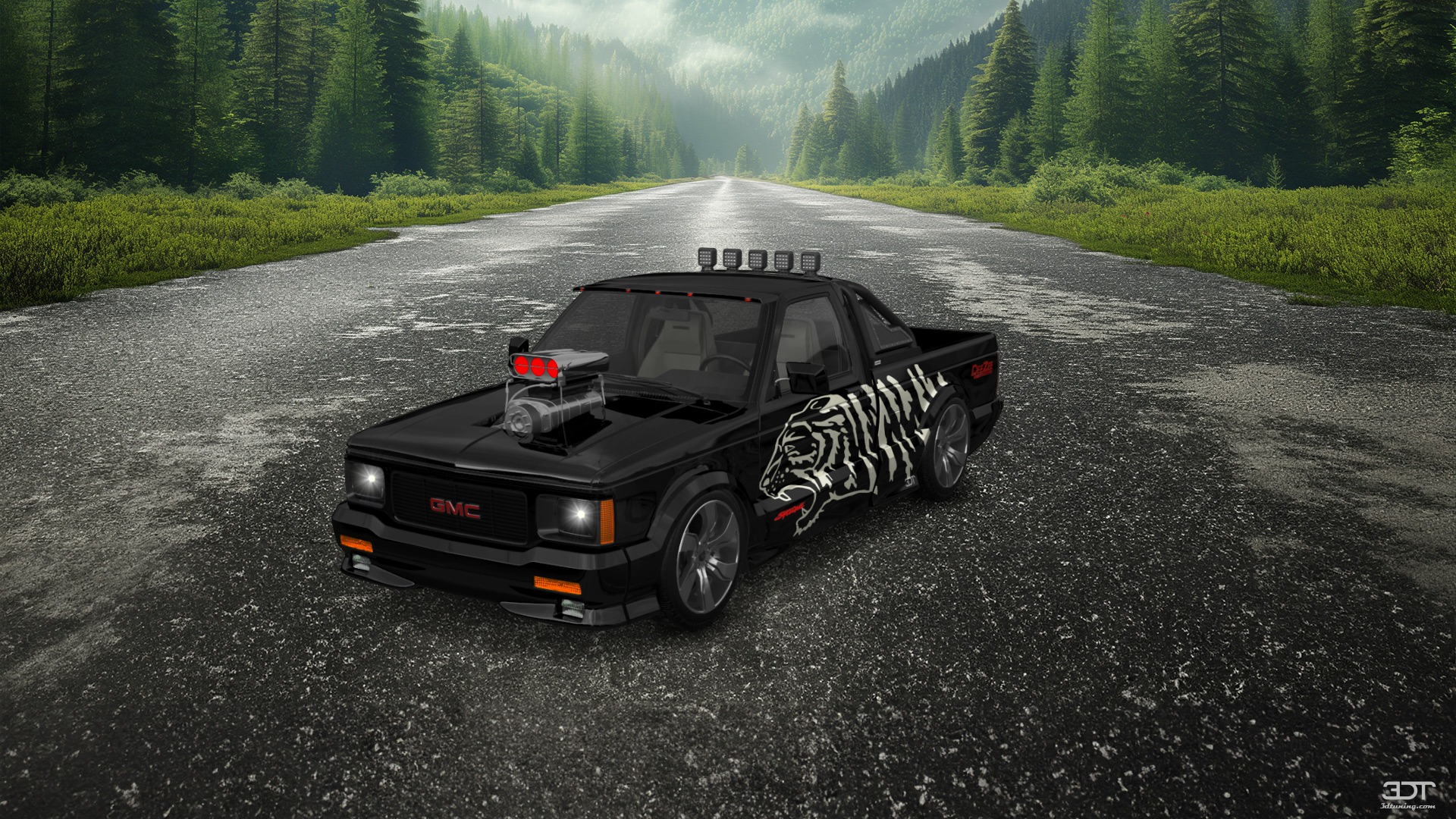 GMC Syclone 2 Door pickup truck 1991