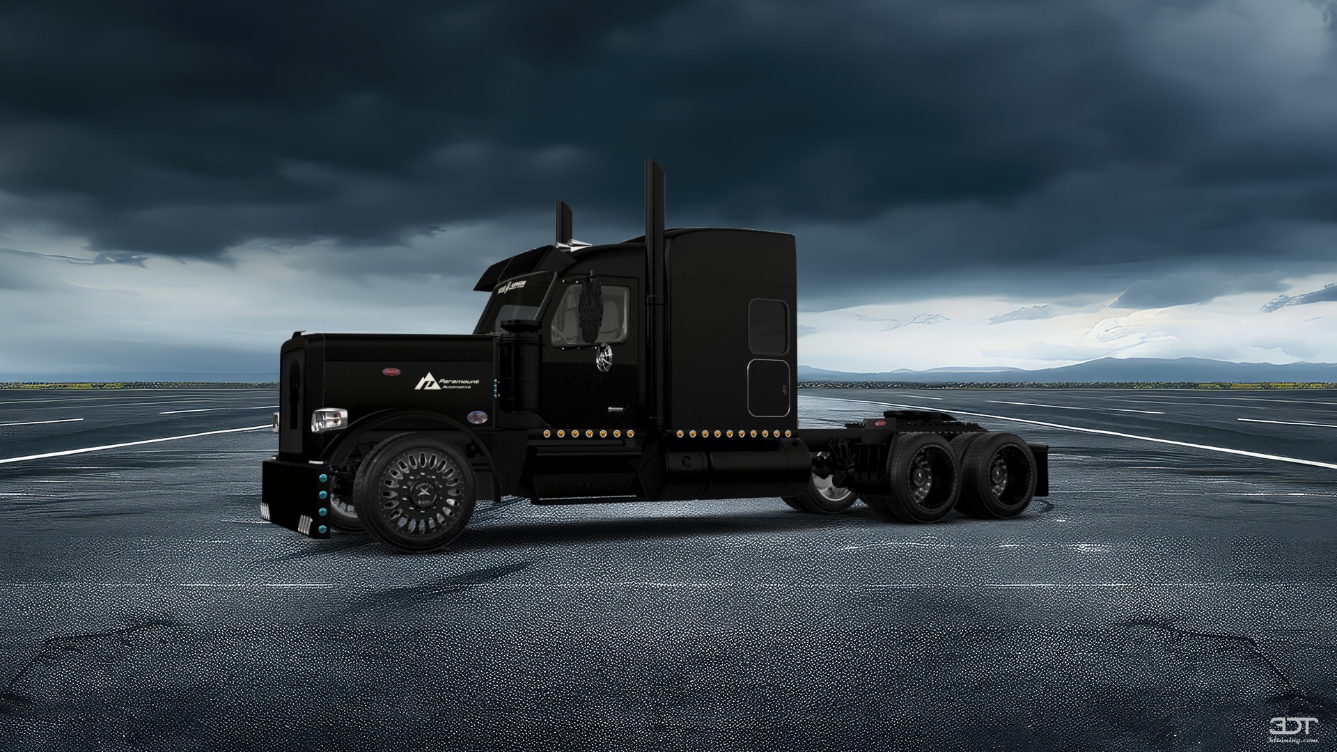 Peterbilt 589 Sleeper Cab Truck 2024 tuning