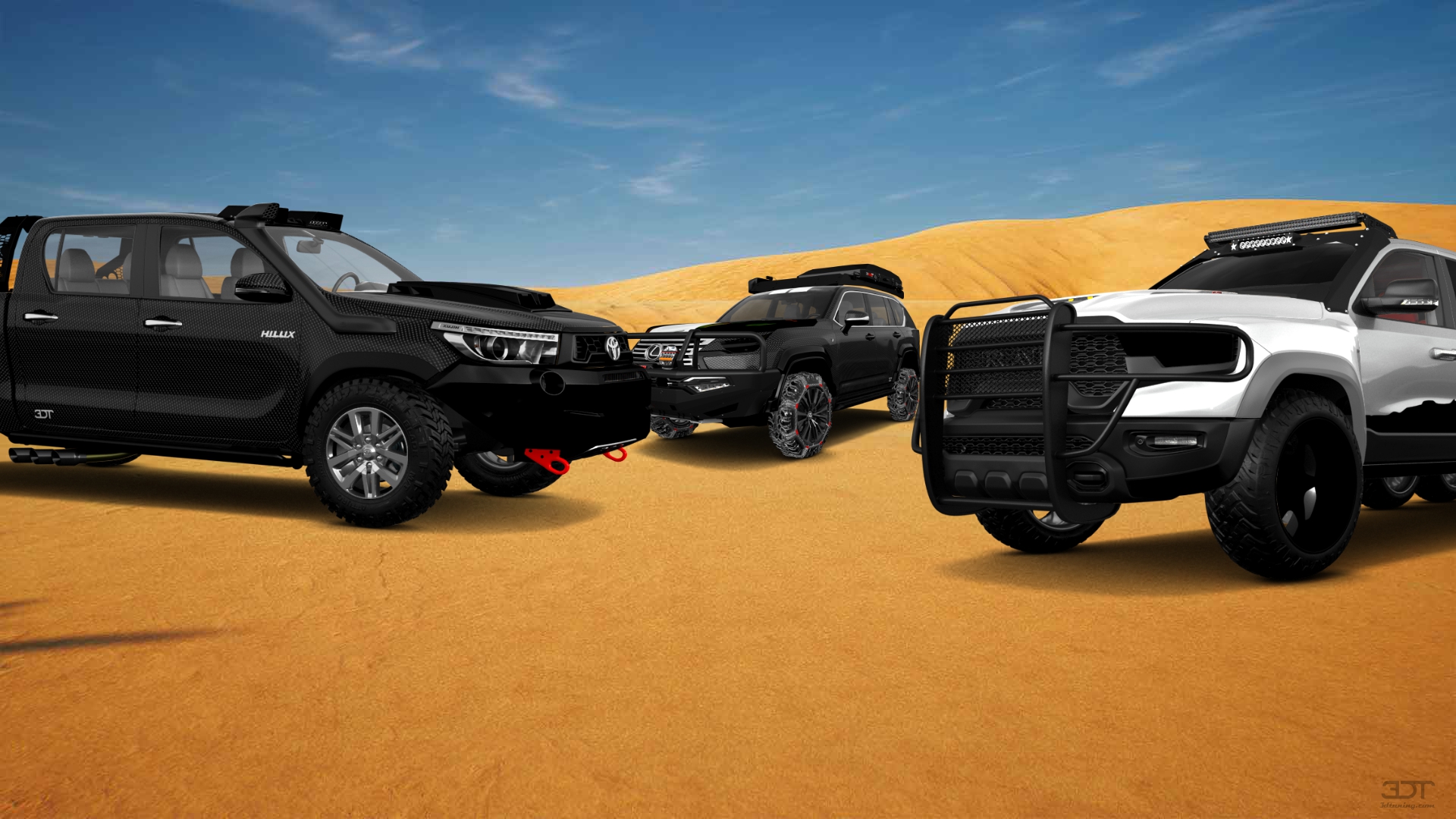 Toyota Hilux Double Cab 4 Door pickup truck 2015 tuning