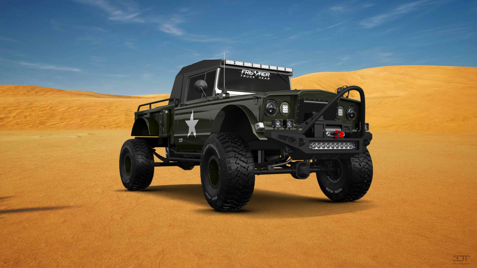 Jeep Kaiser M715 2 Door pickup truck 1968