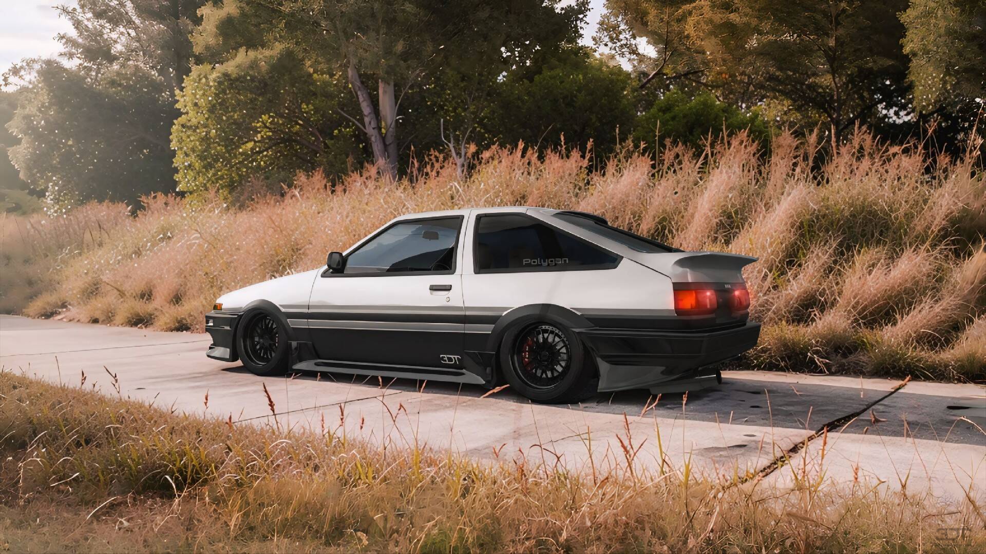 Toyota AE86 3 Door Hatchback 1985 tuning