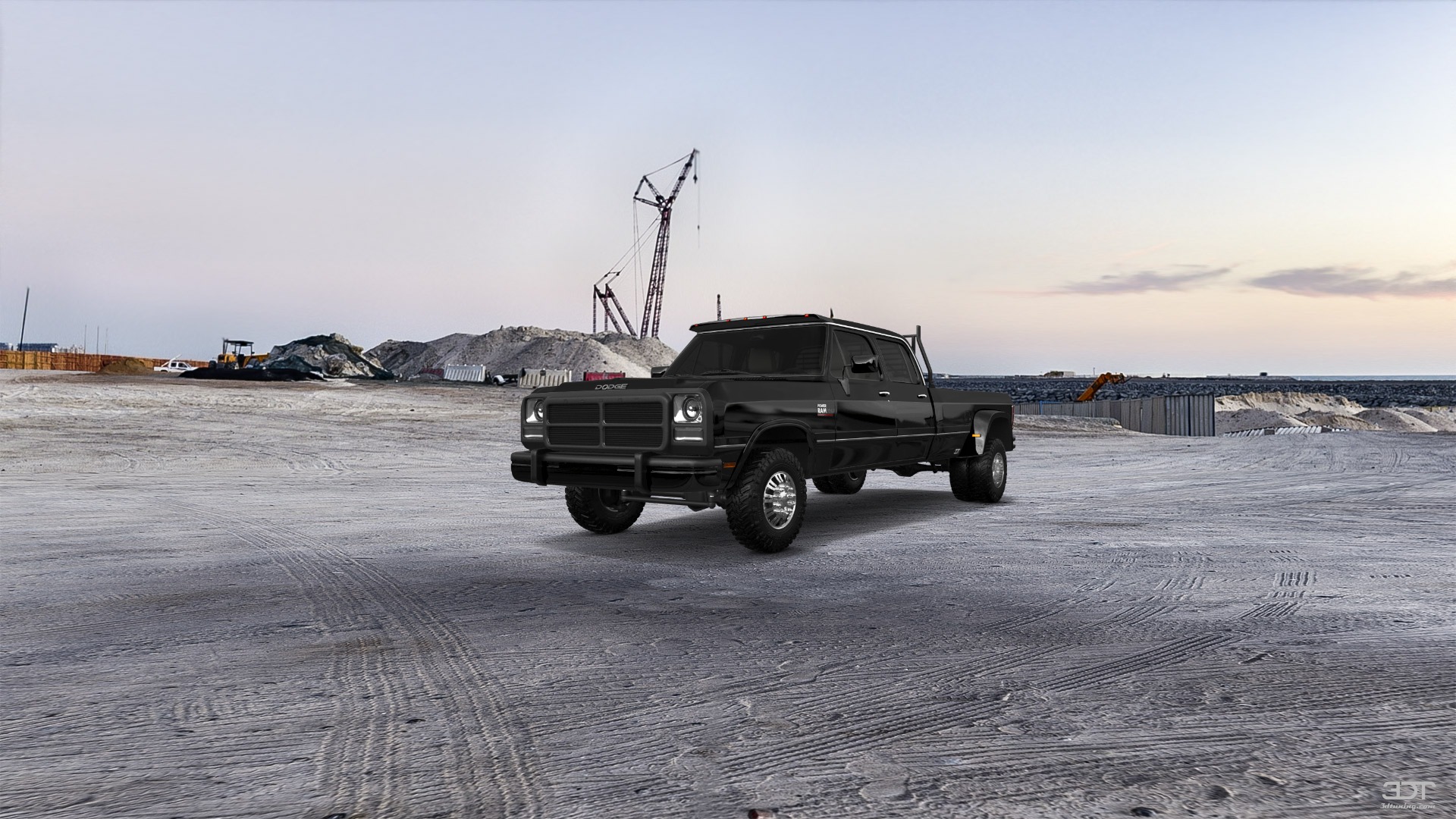 Dodge Ram 350 4 Door pickup truck 1991
