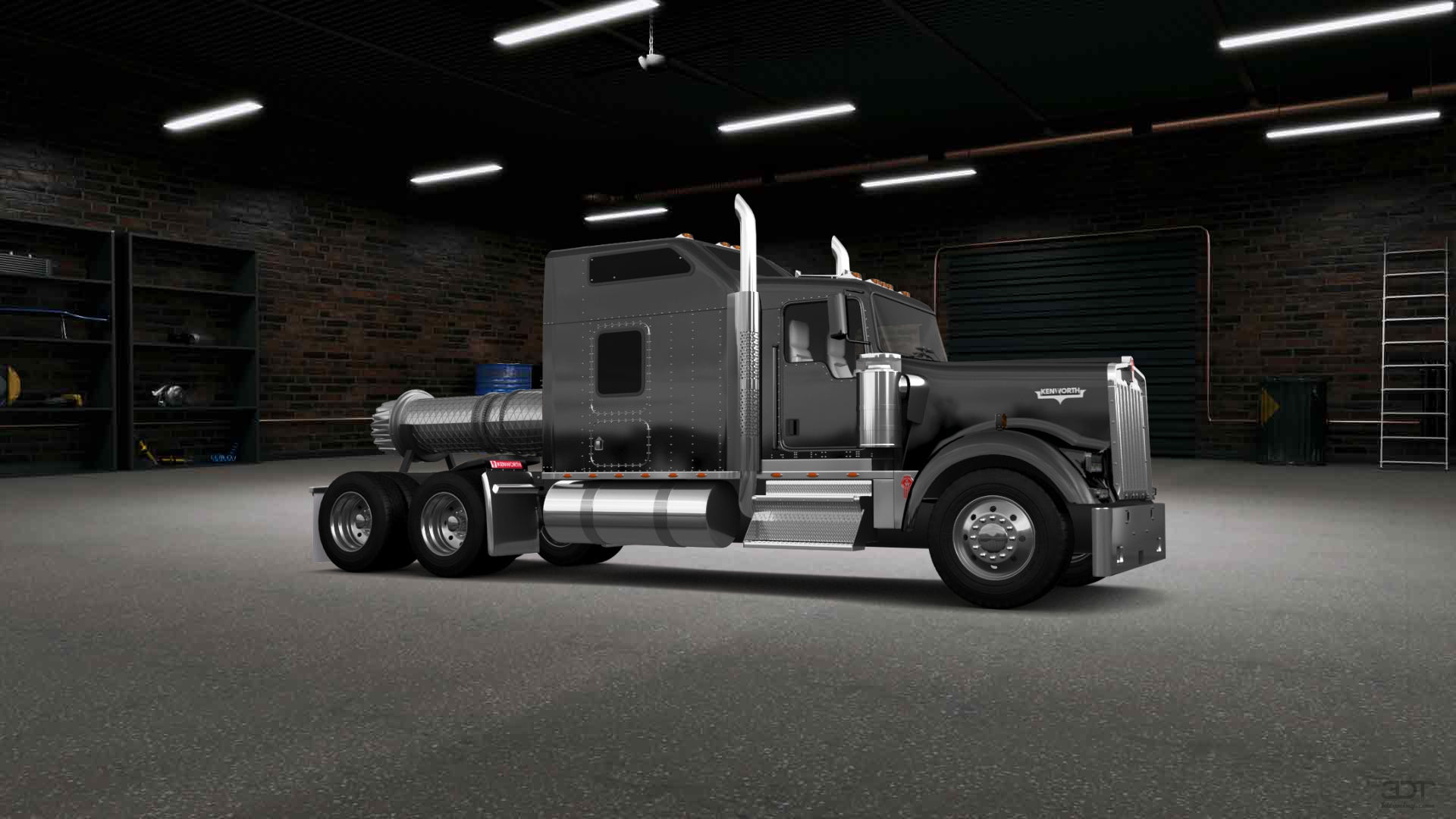 Kenworth W900 Sleeper Cab Truck 2015