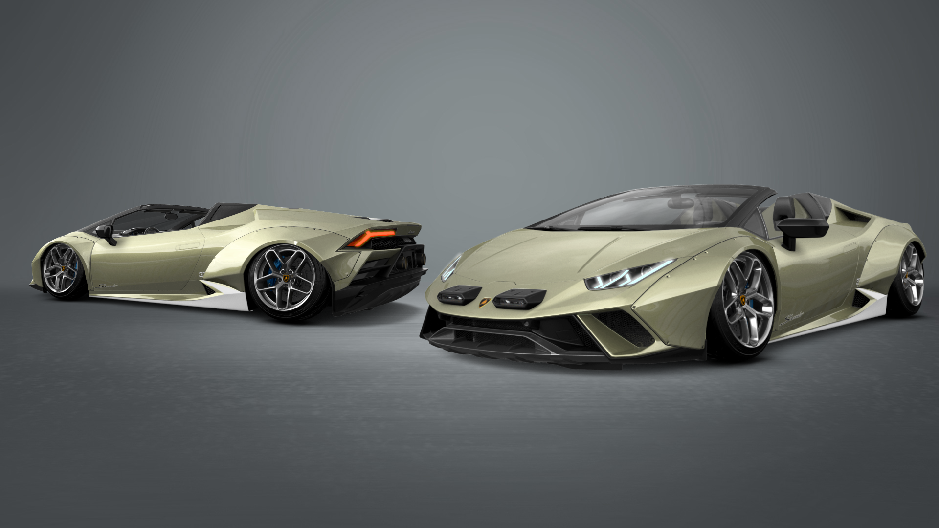 Lamborghini Huracan Spyder 2 Door Convertible 2016 Images