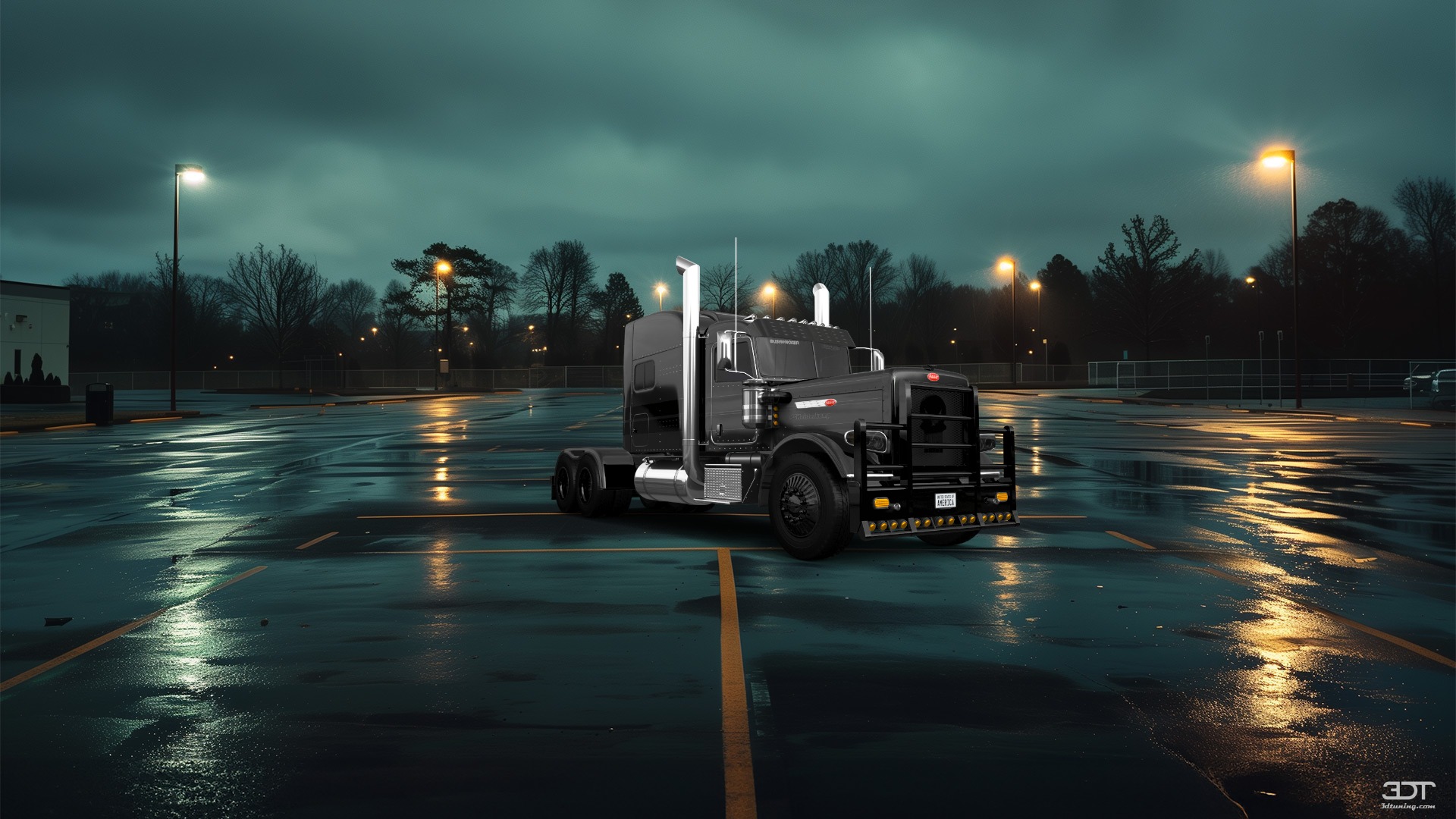 Peterbilt 389 Sleeper Cab Truck 2016 tuning