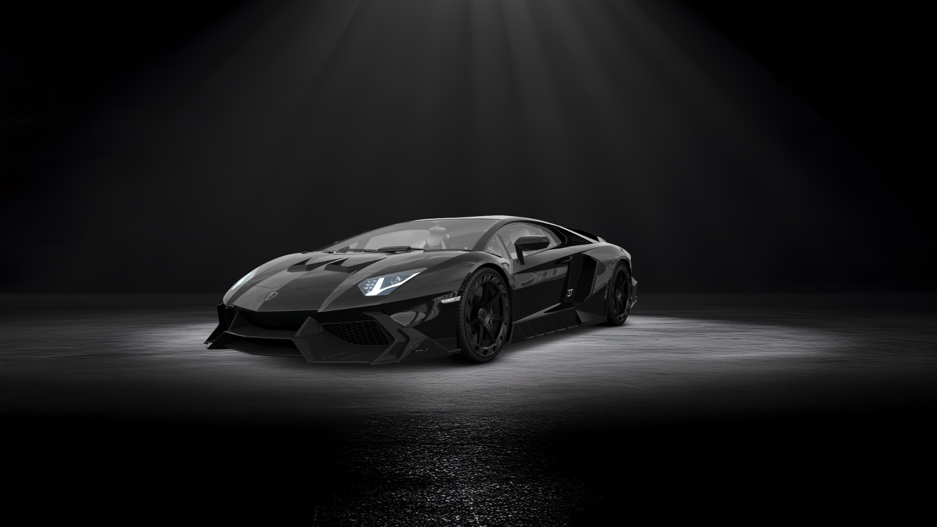 Lamborghini Aventador 2 Door Coupe 2012 tuning