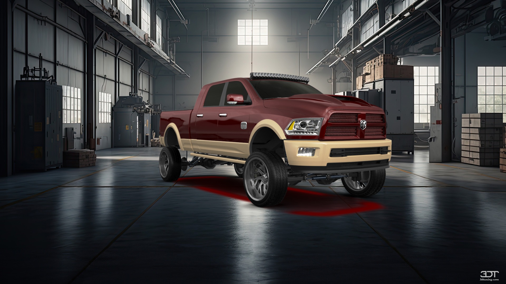 Dodge Ram 2500 Mega Cab 6.4 ft box 4 Door pickup truck 2010