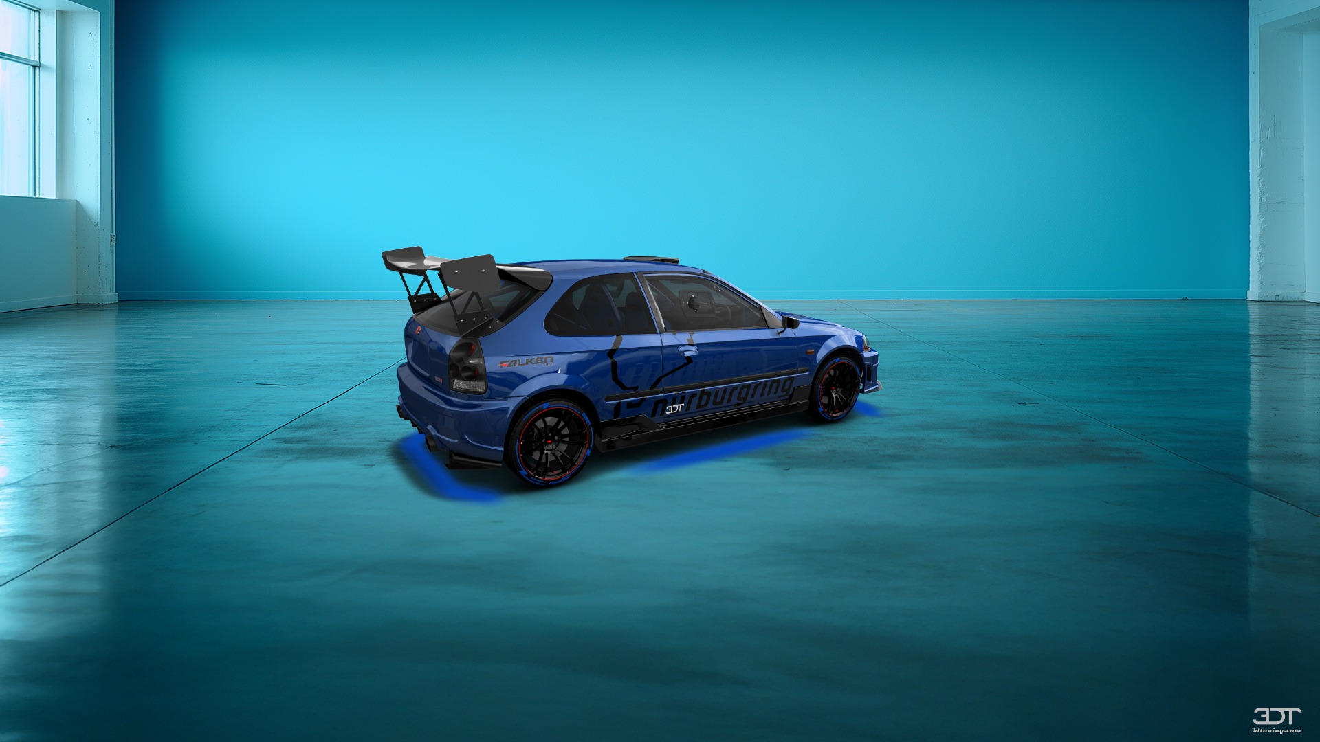Honda Civic 3 Door Hatchback 1997 tuning