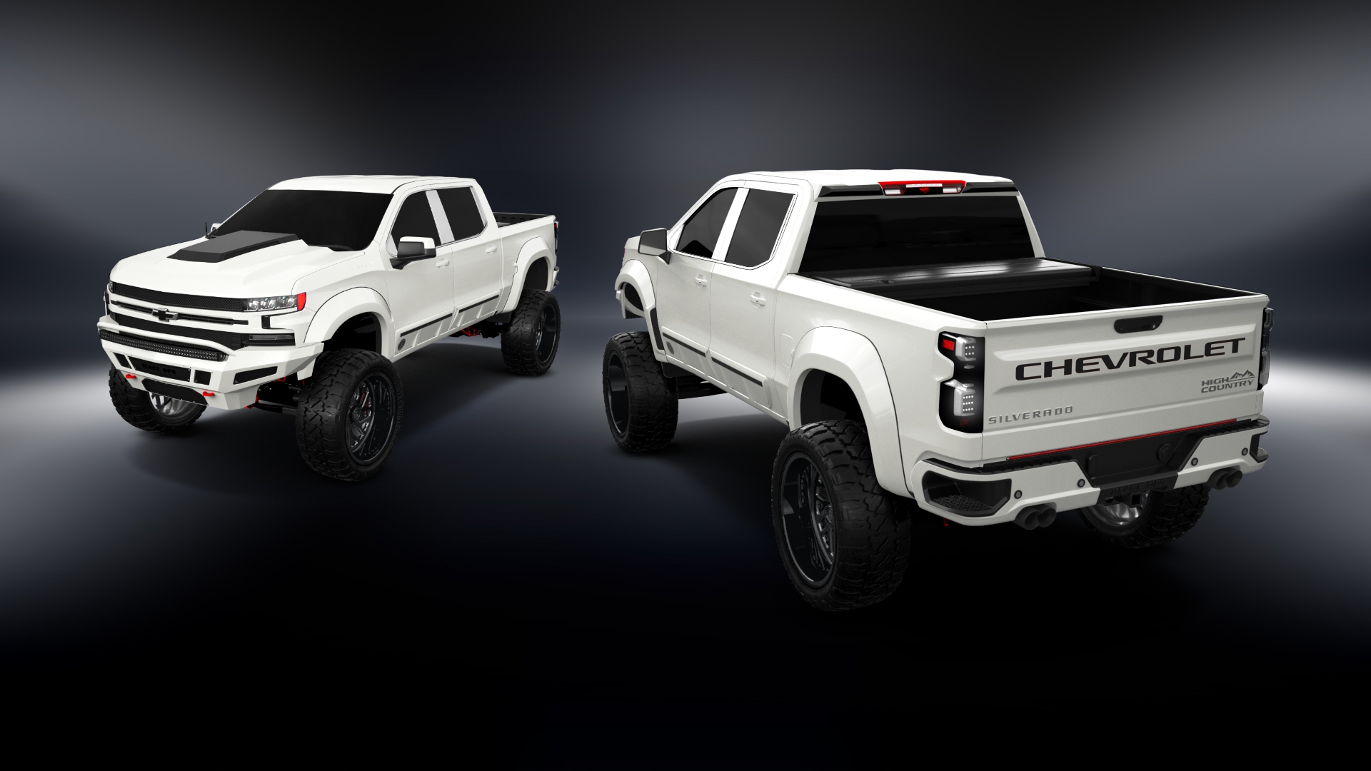 Chevrolet Silverado 1500 4 Door pickup truck 2019 tuning