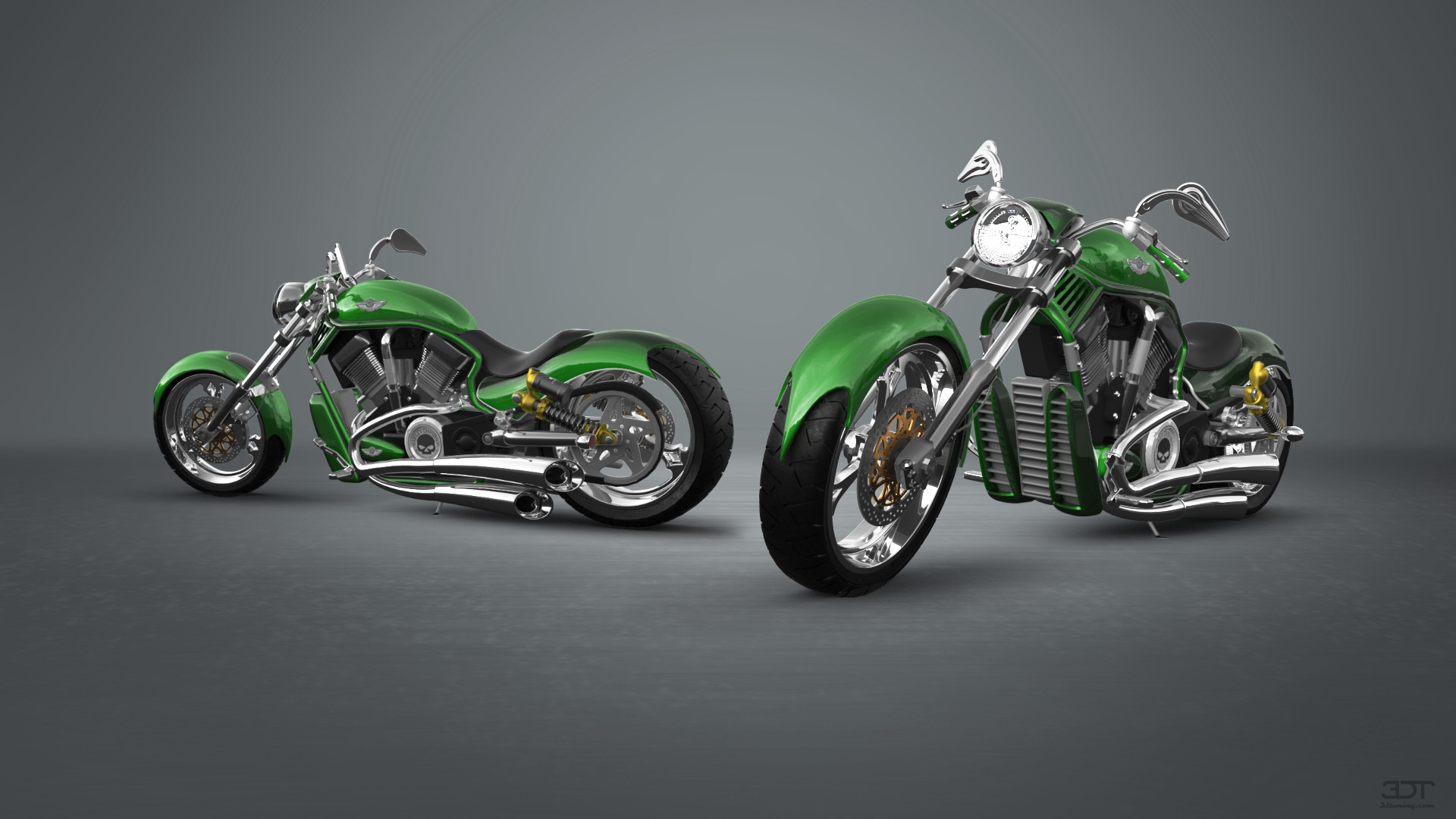 Harley-Davidson Custom Chopper Cruiser 2011