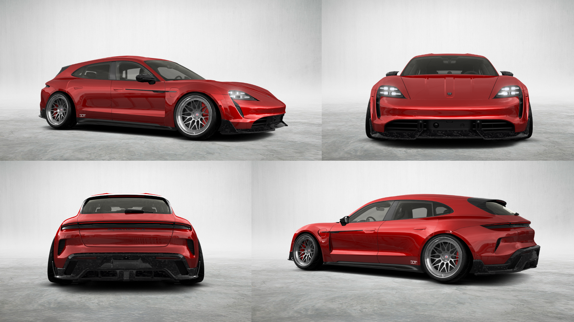Porsche Taycan Sport Turismo Shooting Brake 2019 tuning