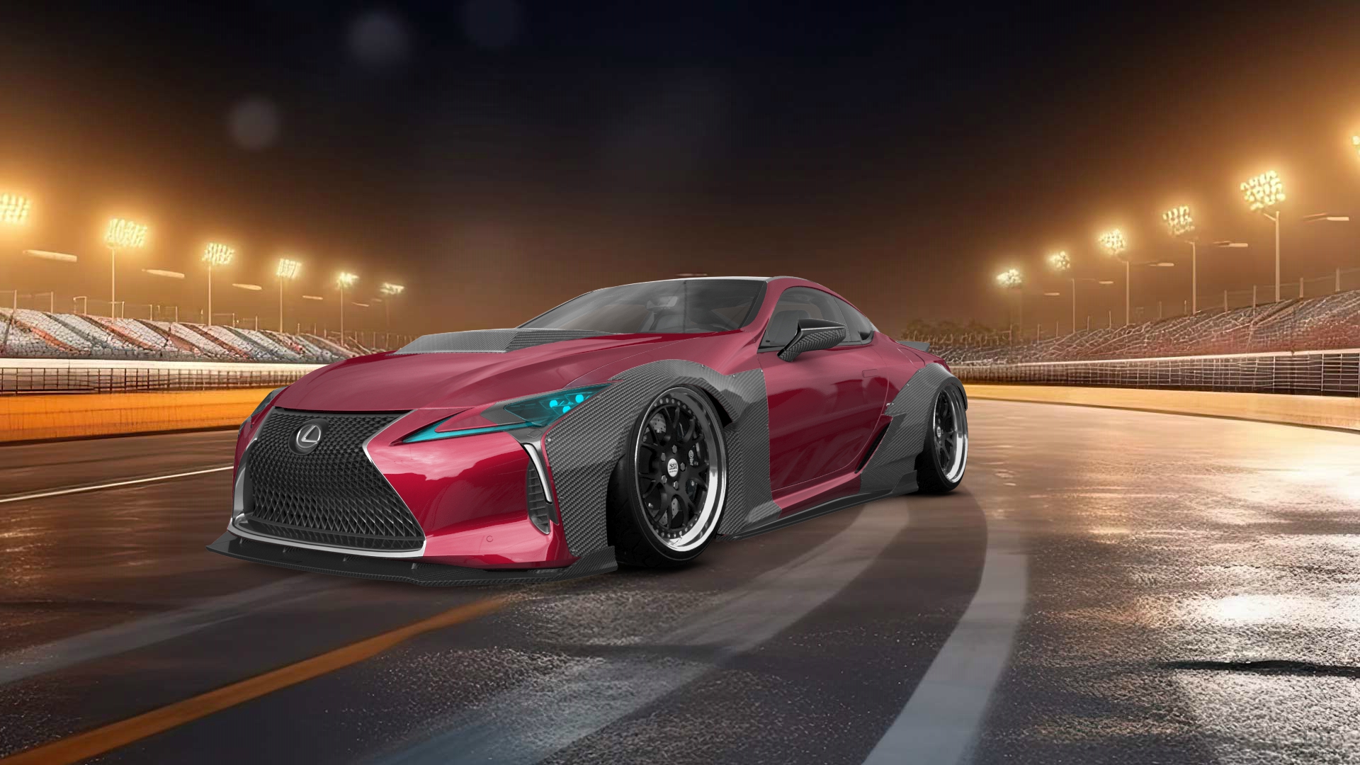 Lexus LC500 2 door fastback coupe 2017