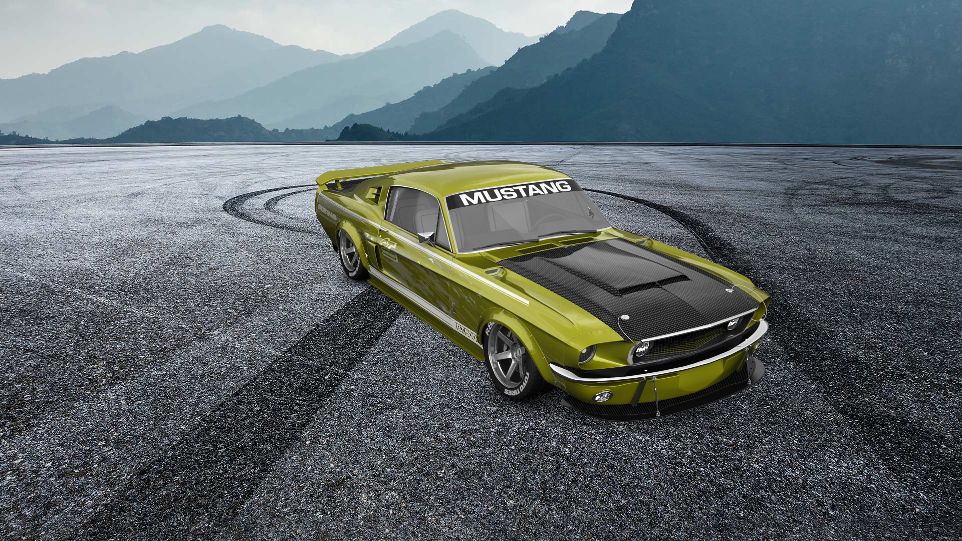 Mustang GT500 2 Door Coupe 1968