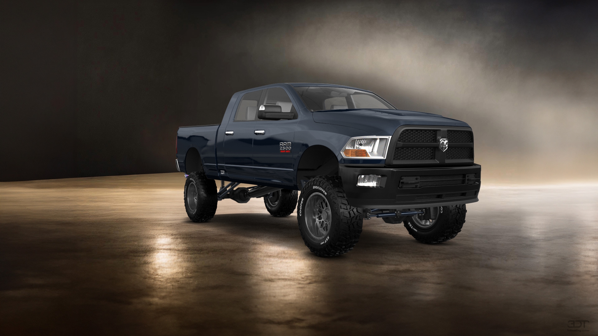 Dodge Ram 2500 Mega Cab 6.4 ft box 4 Door pickup truck 2010 tuning