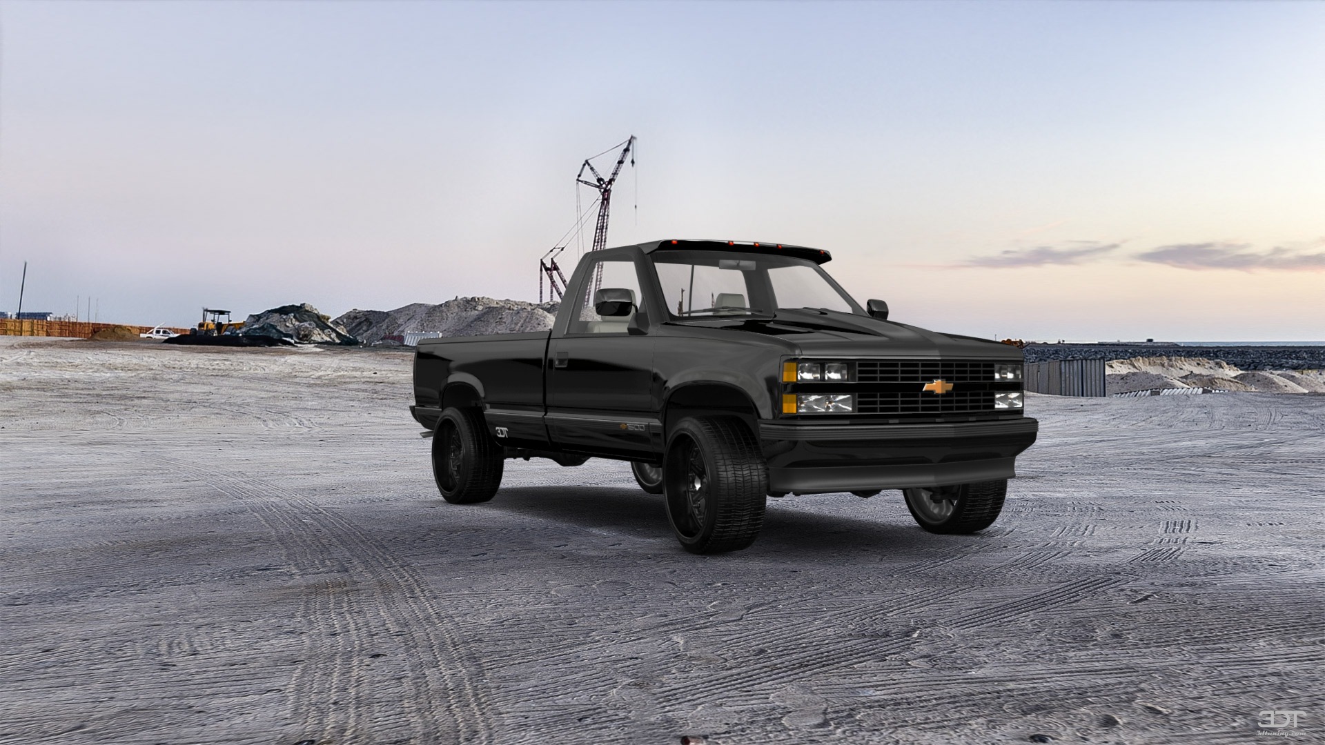 Chevrolet K1500 Regular Cab Fleetside Pickup 1988