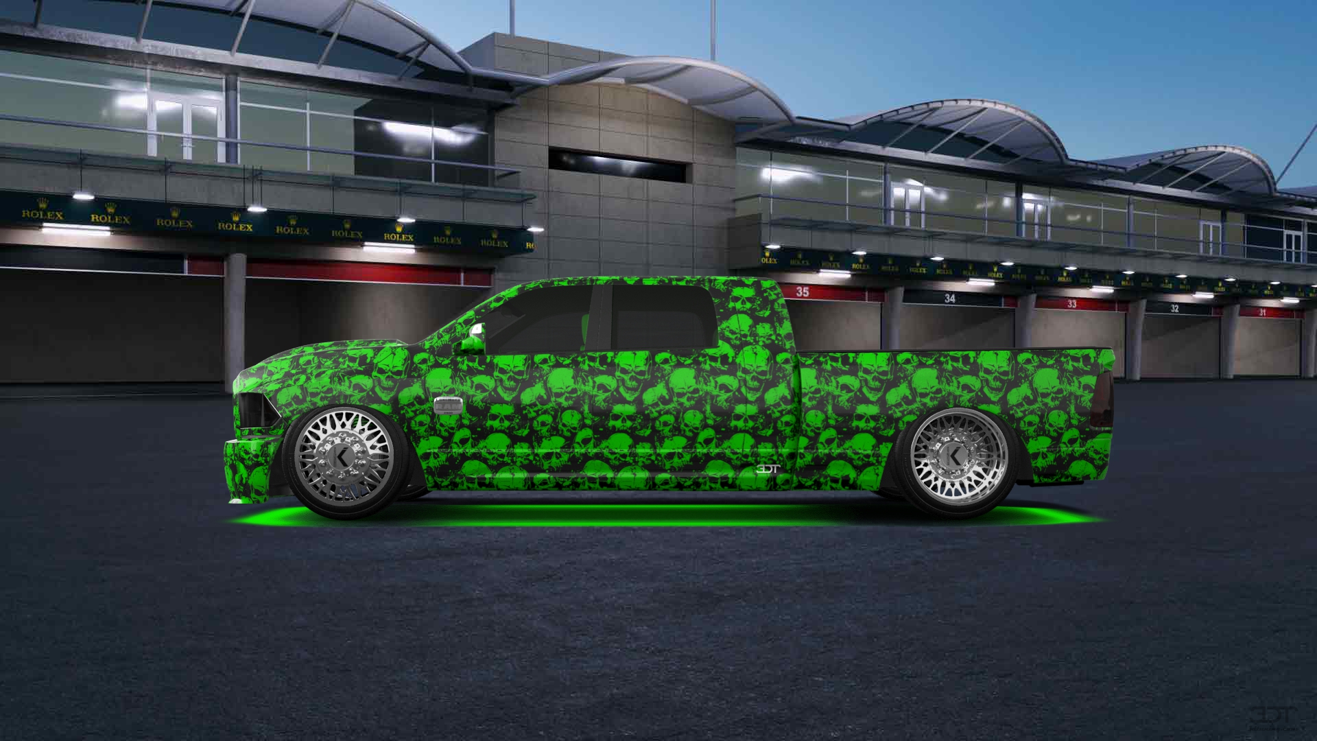 Dodge Ram 2500 Mega Cab 6.4 ft box 4 Door pickup truck 2010 tuning