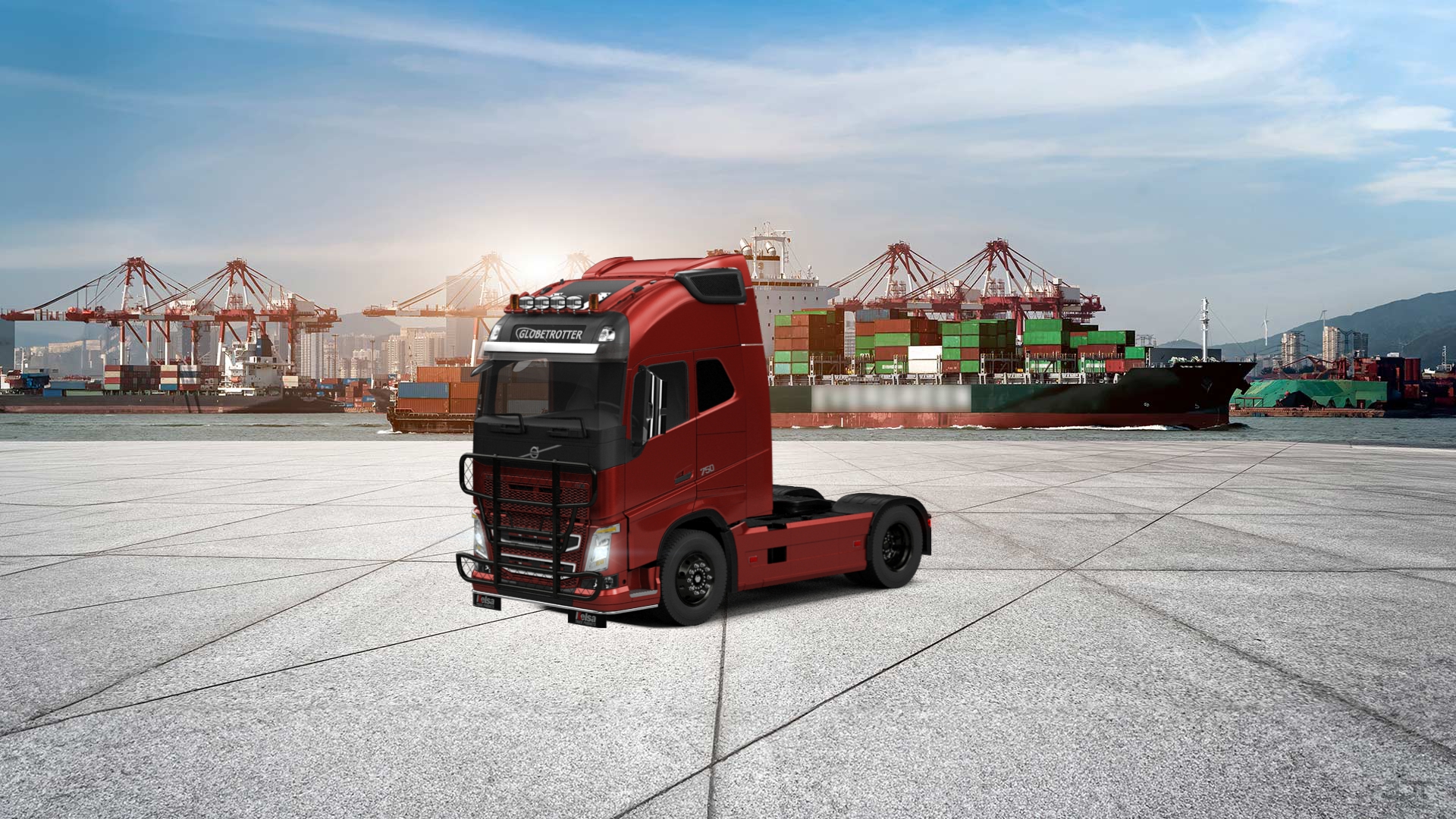 Volvo FH16 Globetrotter XL Cab Truck 2013 tuning