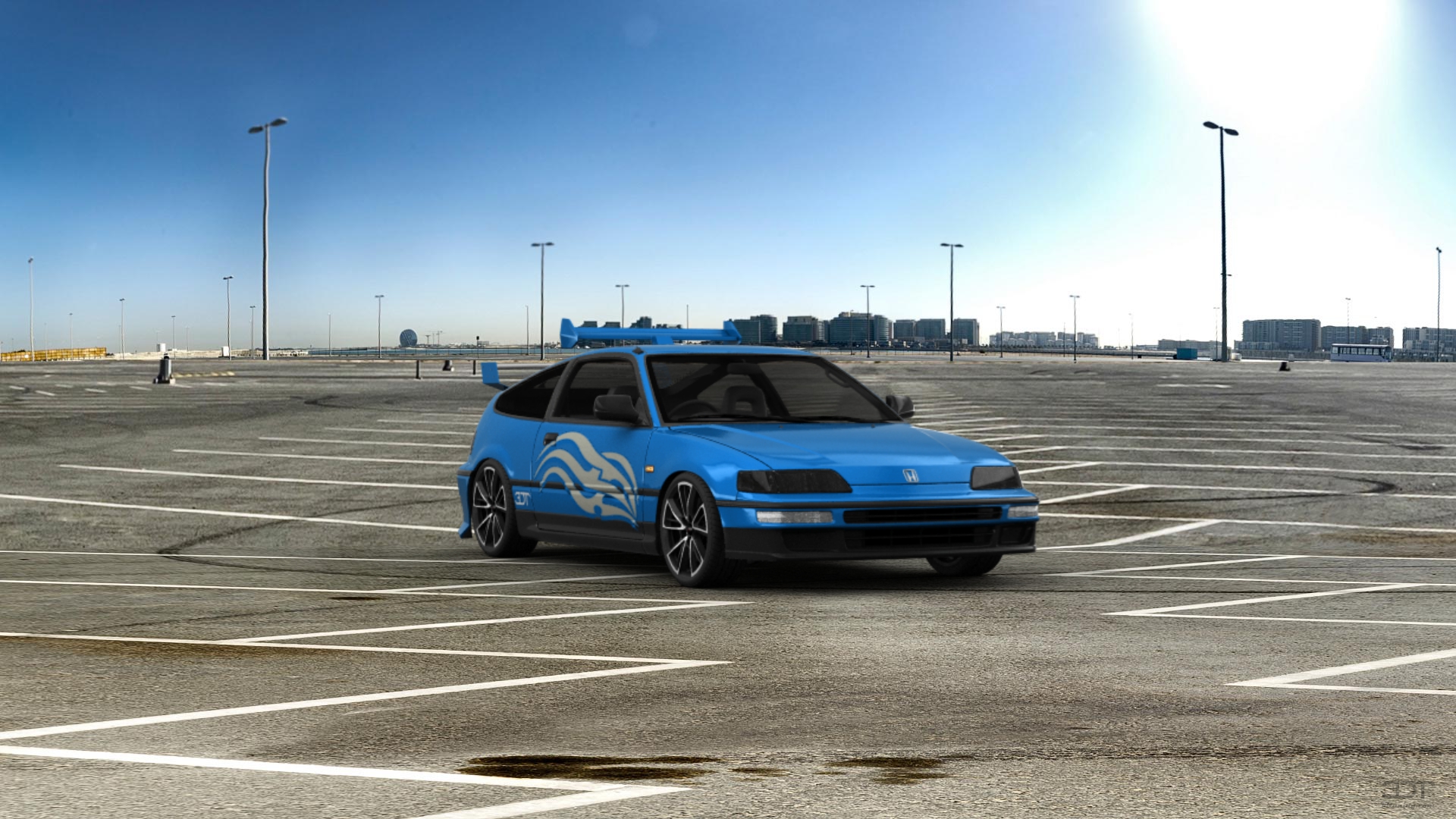 Honda CR-X SiR 3 Door Hatchback 1991 tuning