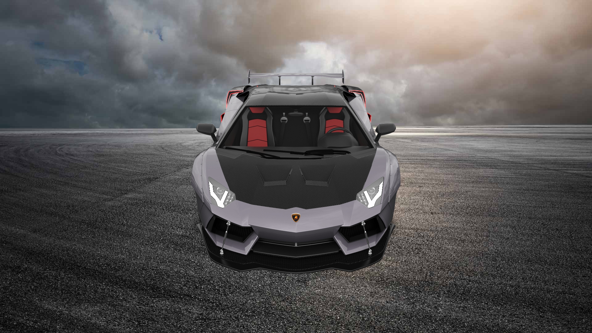 Lamborghini Aventador 2 Door Coupe 2012 tuning