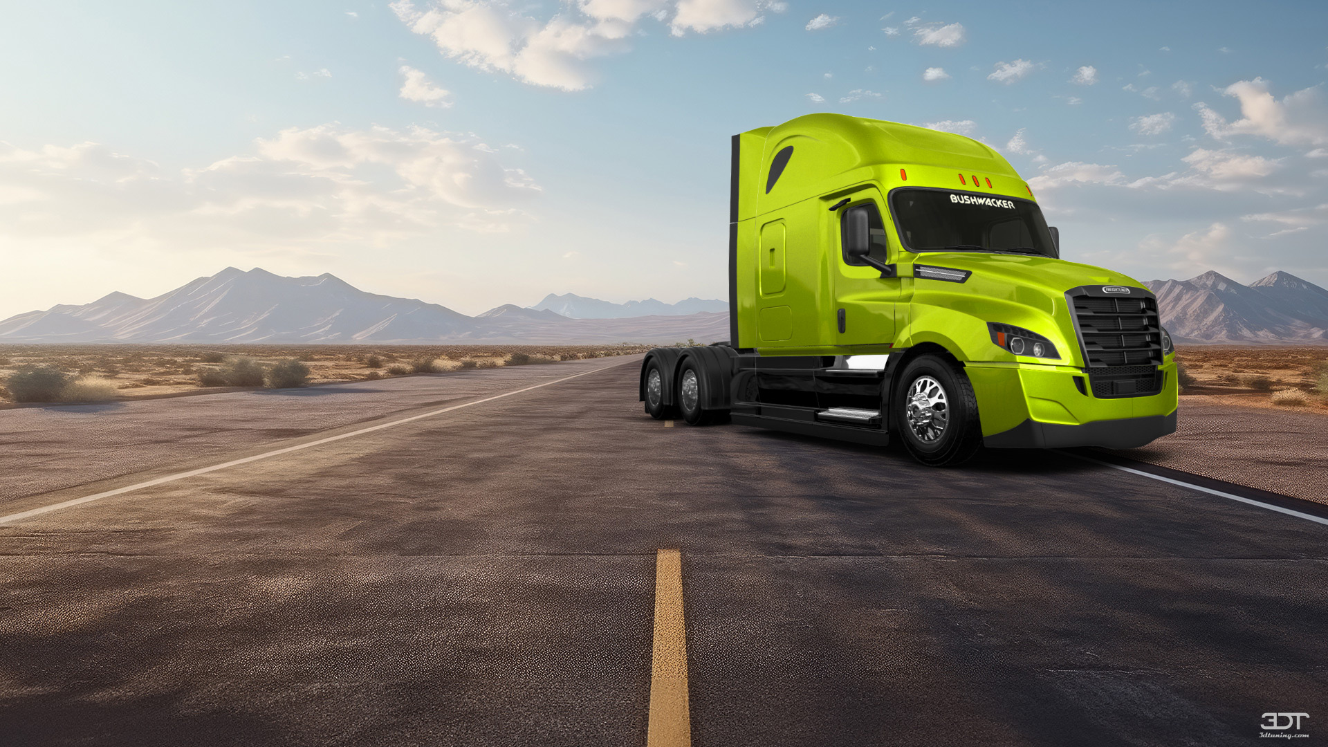 Freightliner Cascadia Sleeper Cab Truck 2018 tuning