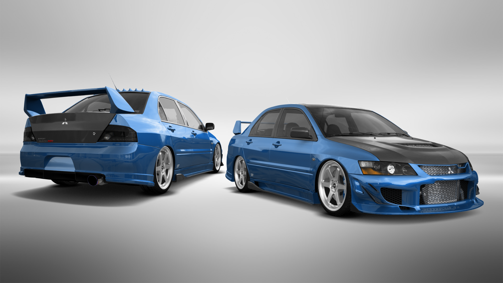 Mitsubishi Lancer Evo IX 4 Door Saloon 2005 tuning