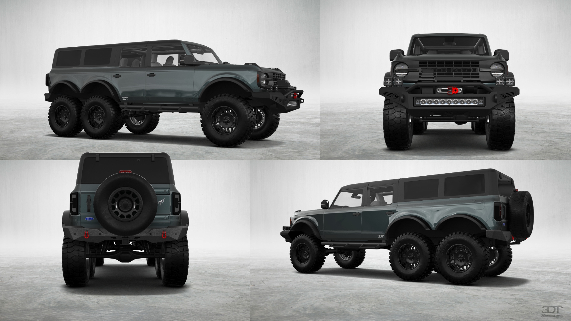 Ford Bronco 6X6 4 Door pickup truck 2021 tuning