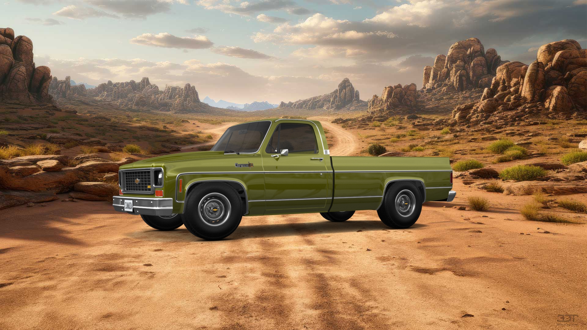 Chevrolet Silverado C-10 2 Door pickup truck 1973
