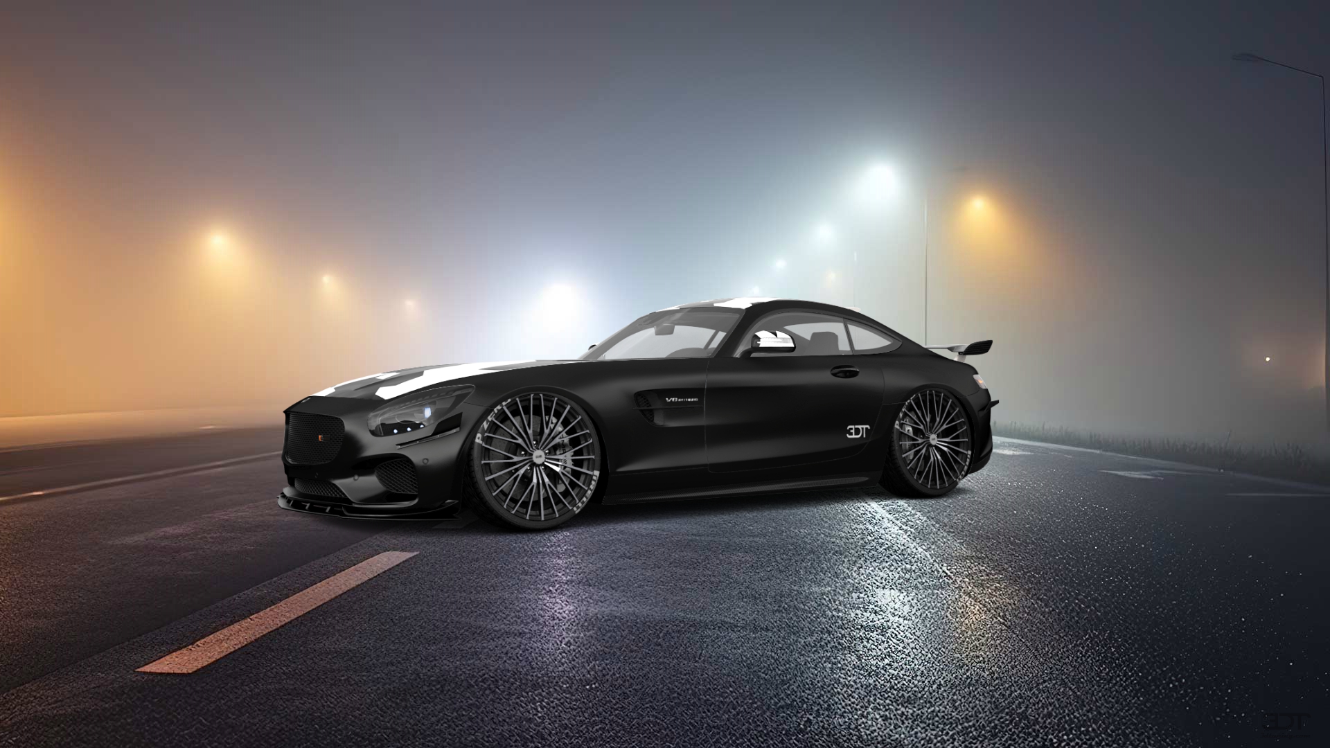 Mercedes AMG GT 2 door fastback coupe 2016