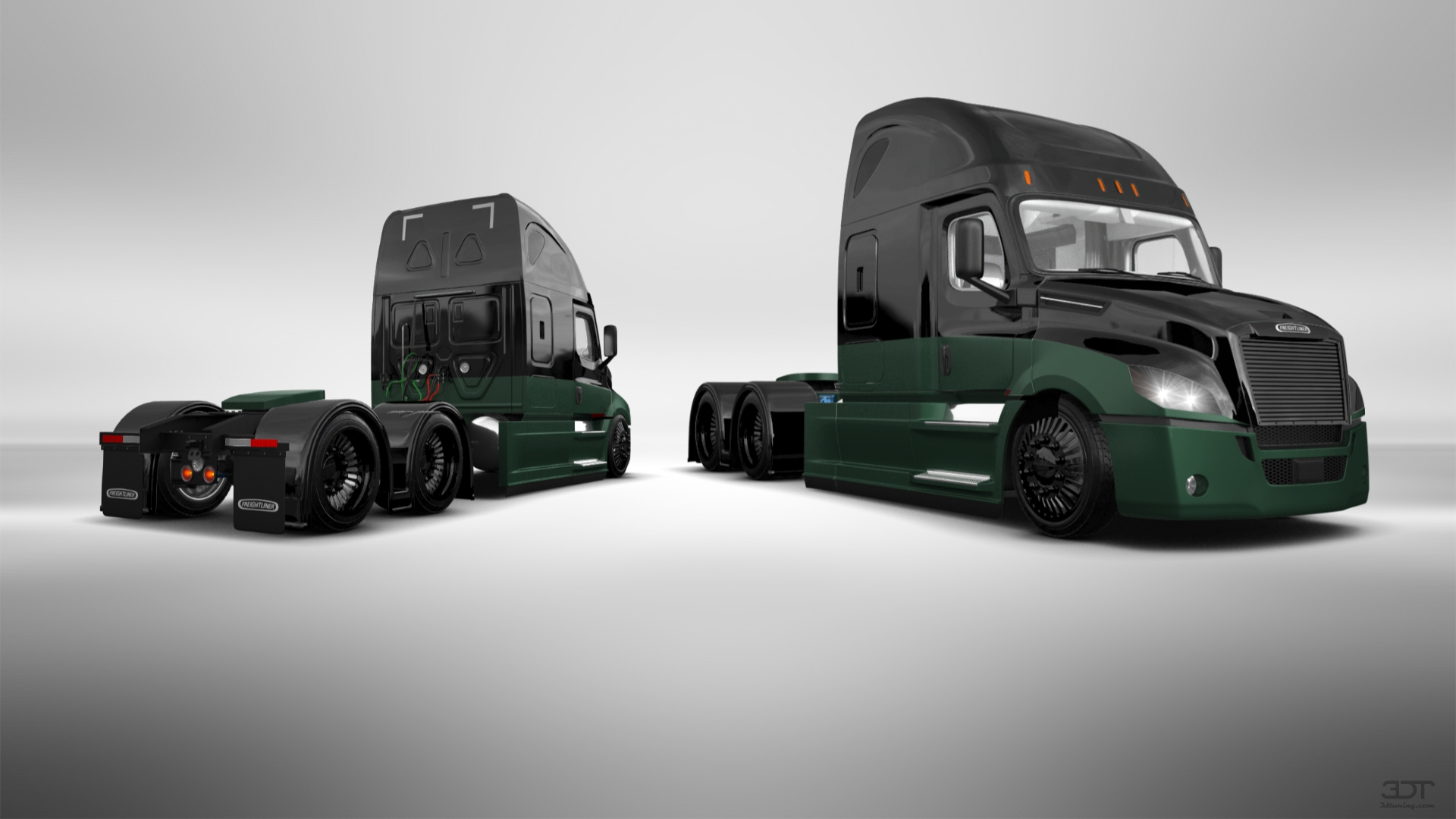 Freightliner Cascadia Sleeper Cab Truck 2018 tuning