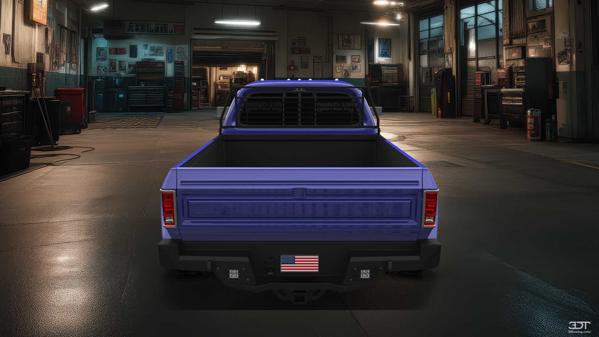 Dodge Ram 350 4 Door pickup truck 1991 tuning