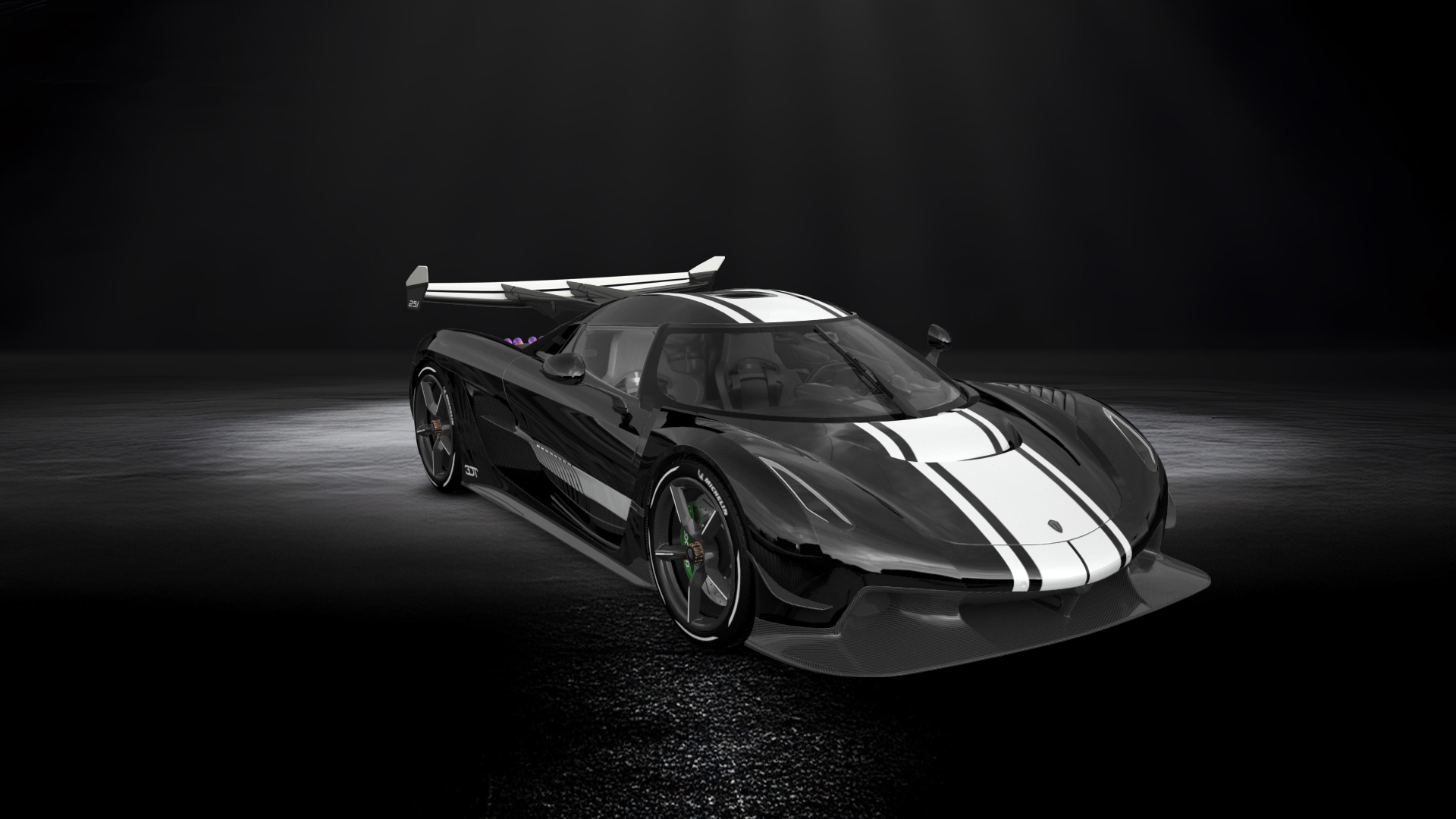 Koenigsegg Jesko 2 door targa top 2020