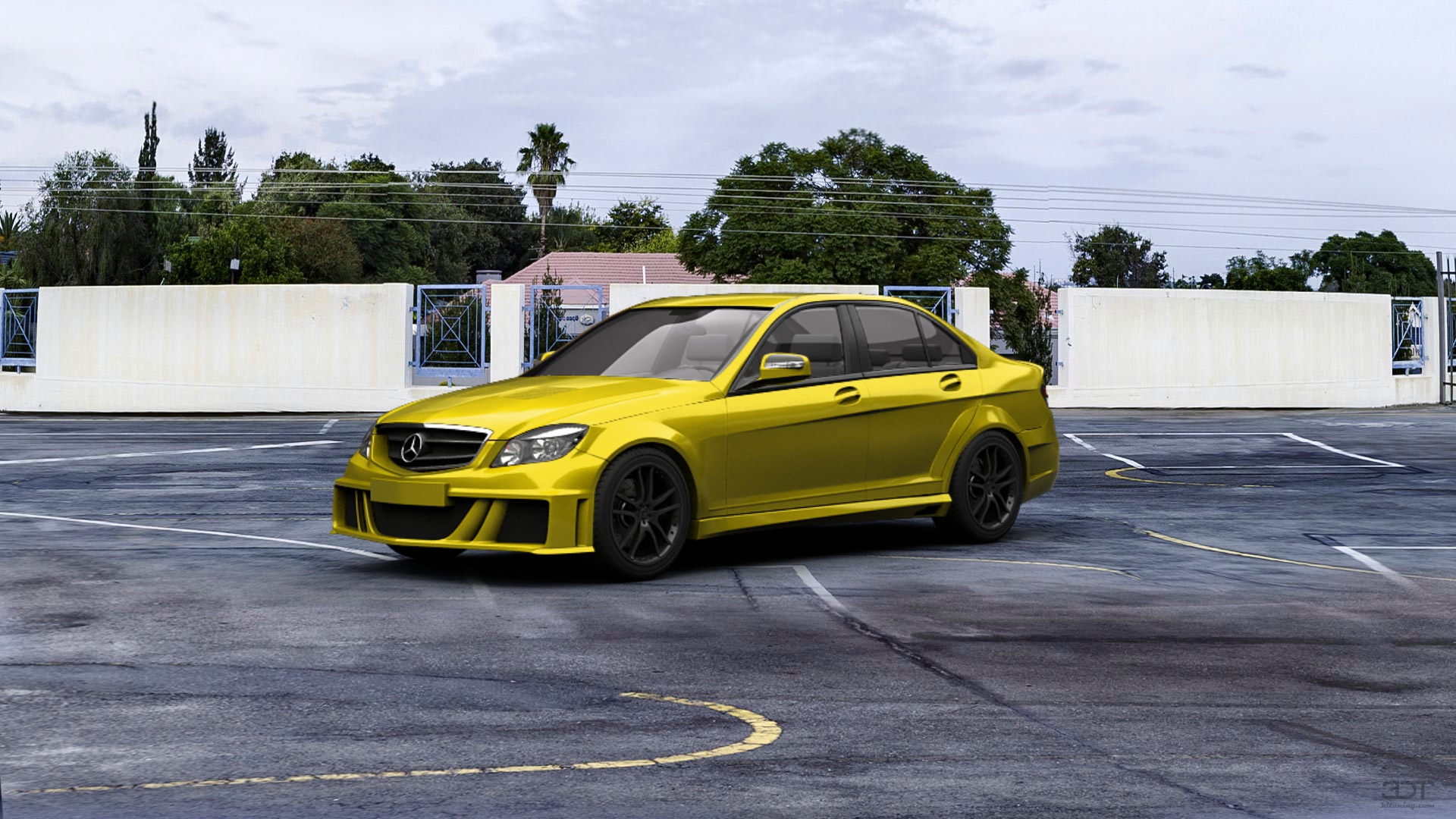 Mercedes C class Sedan 2007 tuning