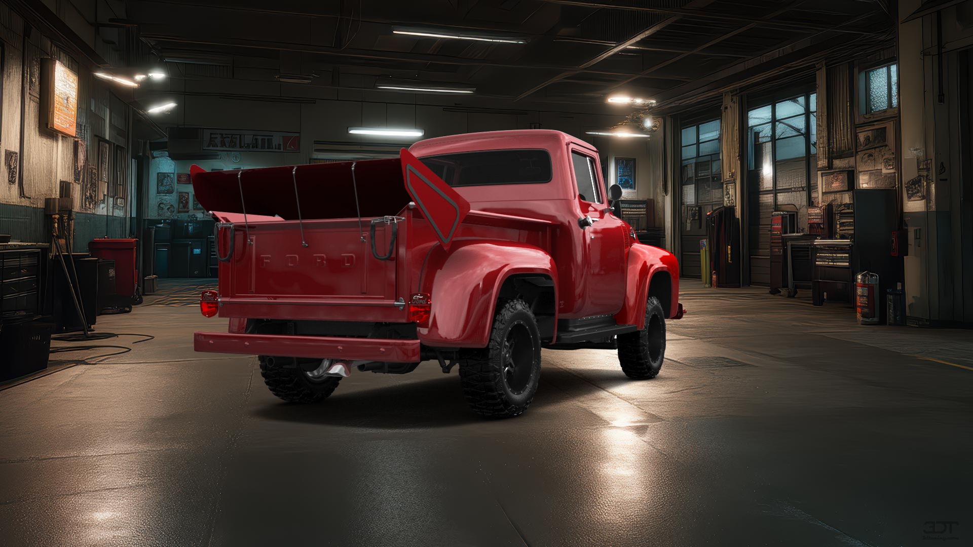 Ford F-100 2 Door truck 1956 Images