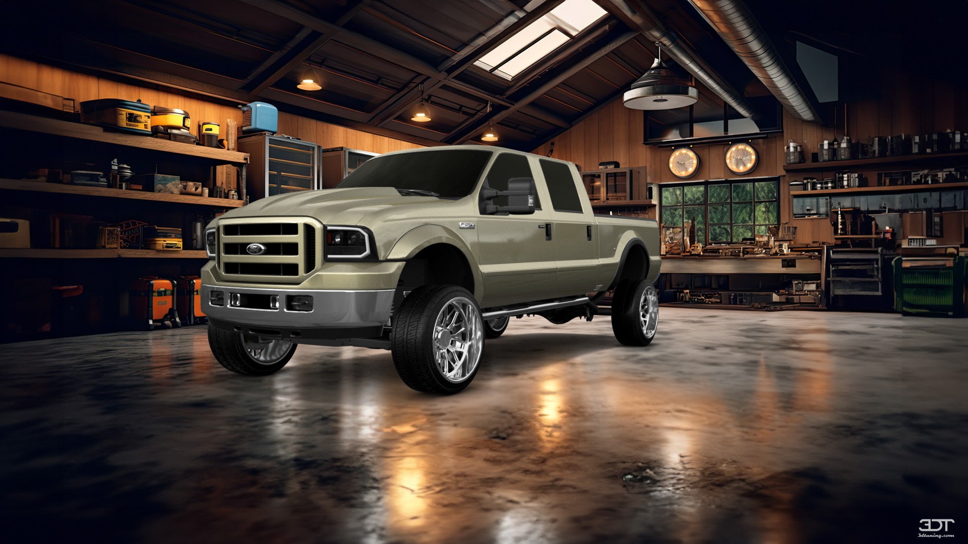 Tuning Ford F-250 Crew Cab 4 Door pickup truck 1999