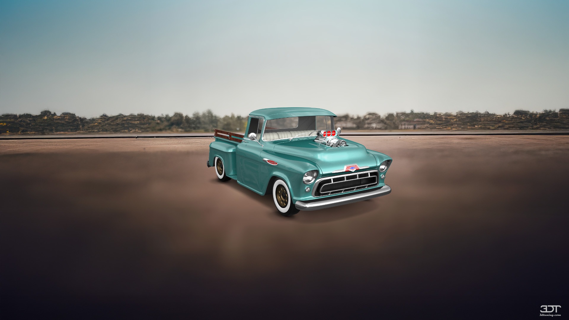 Chevrolet 3100 2 Door pickup truck 1955 tuning