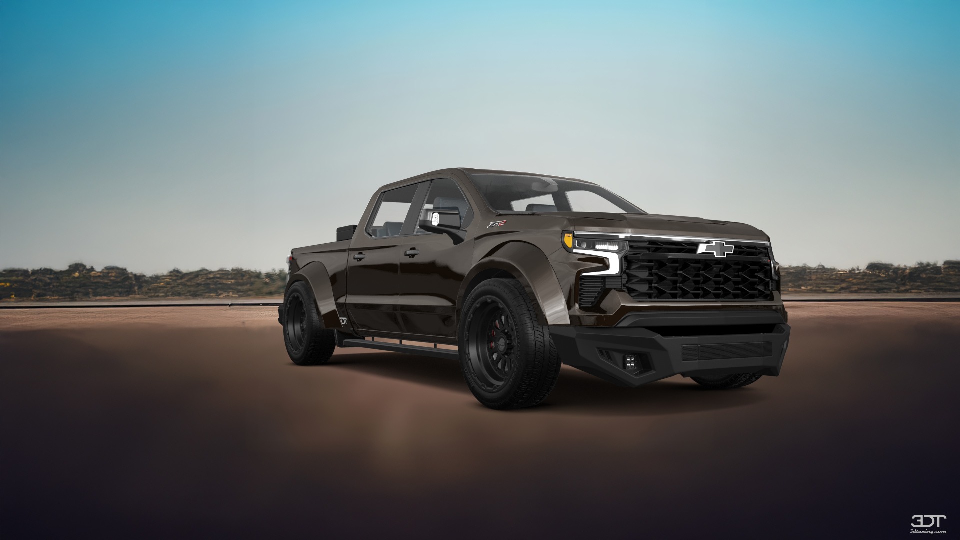 Chevrolet Silverado 1500 Crew Cab 5.8 ft box 4 Door pickup truck 2023 tuning