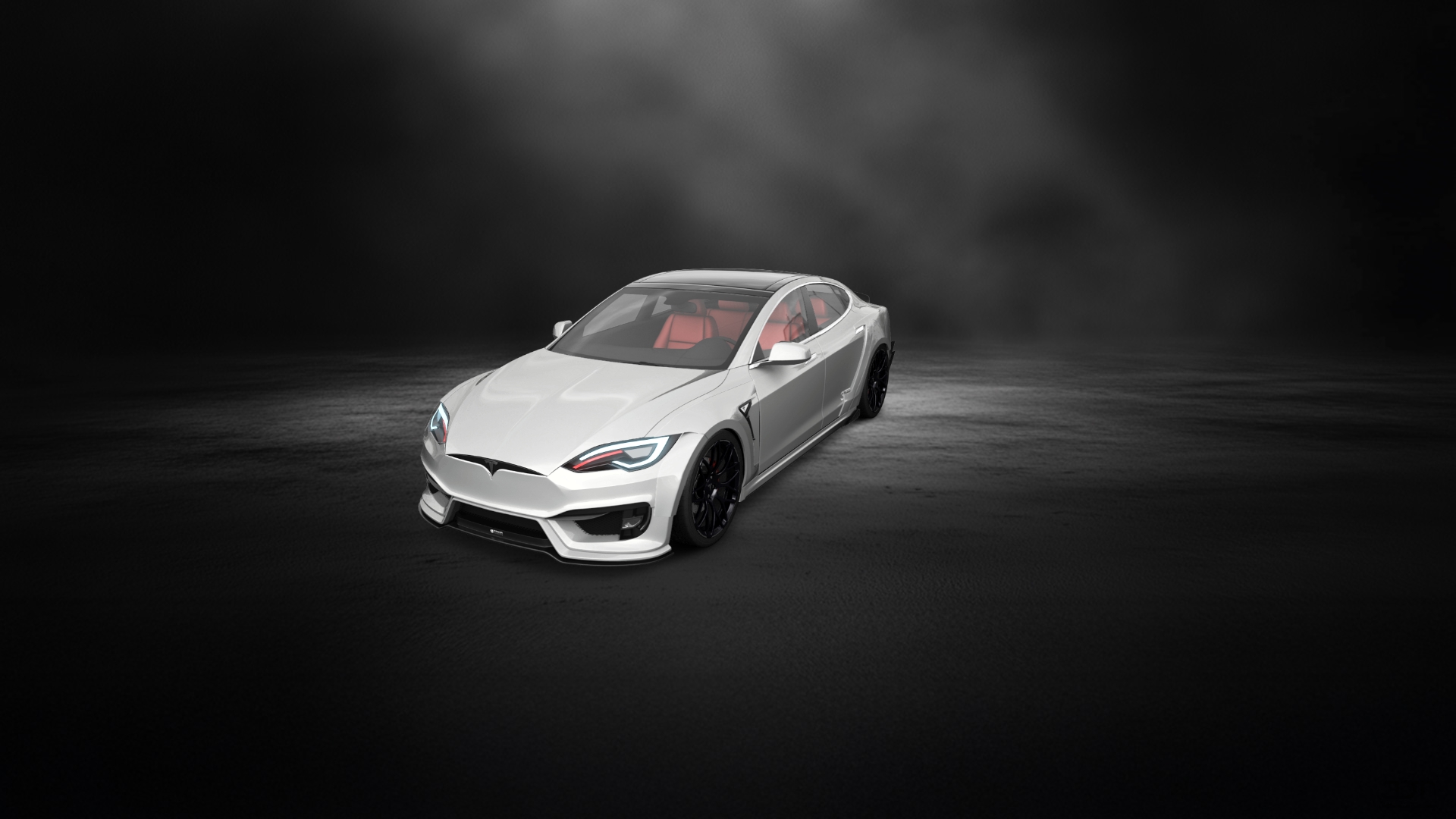 Tesla Model S 5 Door Liftback 2013 tuning